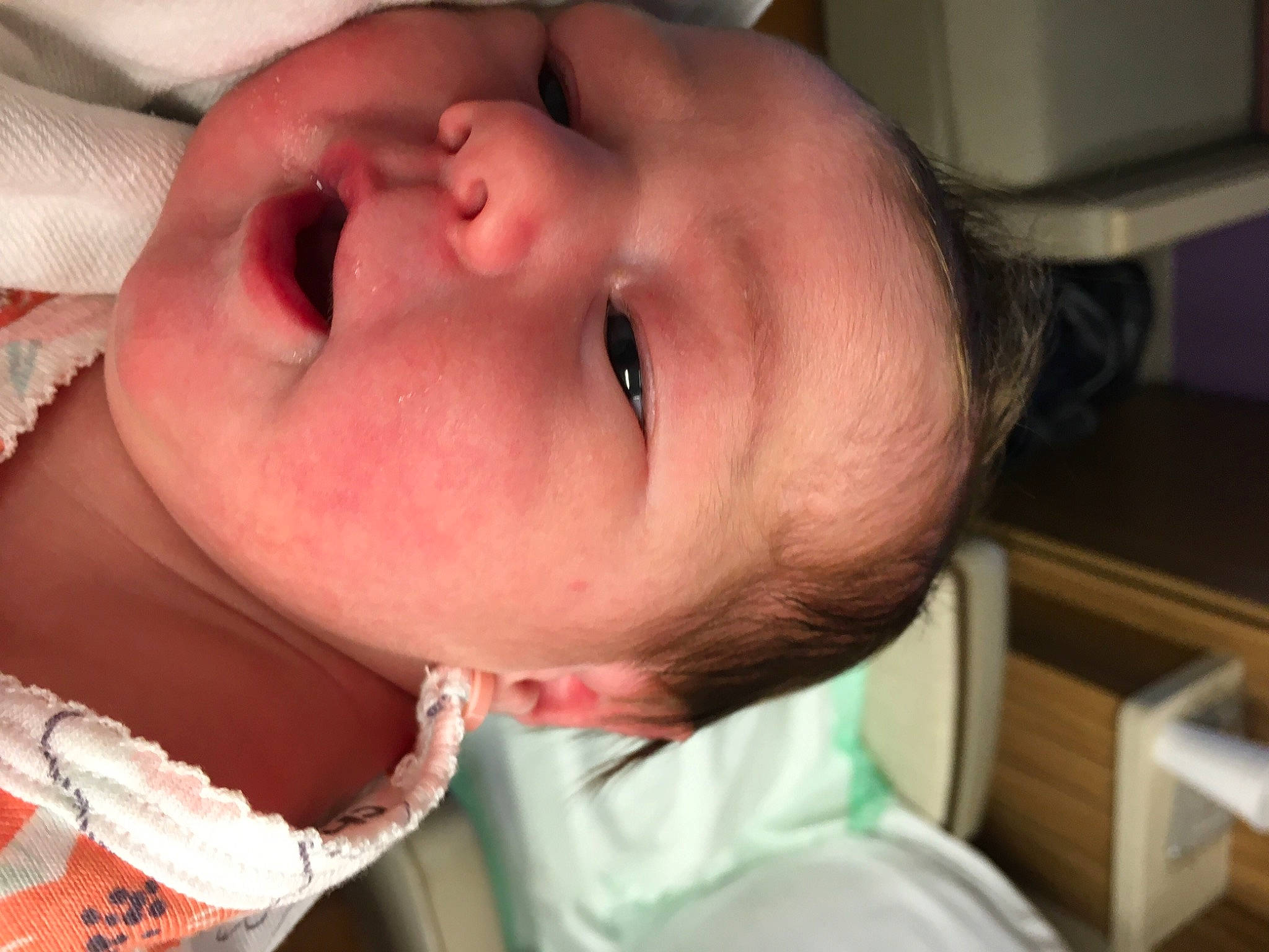 Cora joined the competition — help win amazing prizes! baby, baby_toddler_clothing, cheek, chin, ear, eyebrow, eyelash, finger, food, fun, happy, iris, jaw, lip, mouth, neck, nose, person, skin, smile