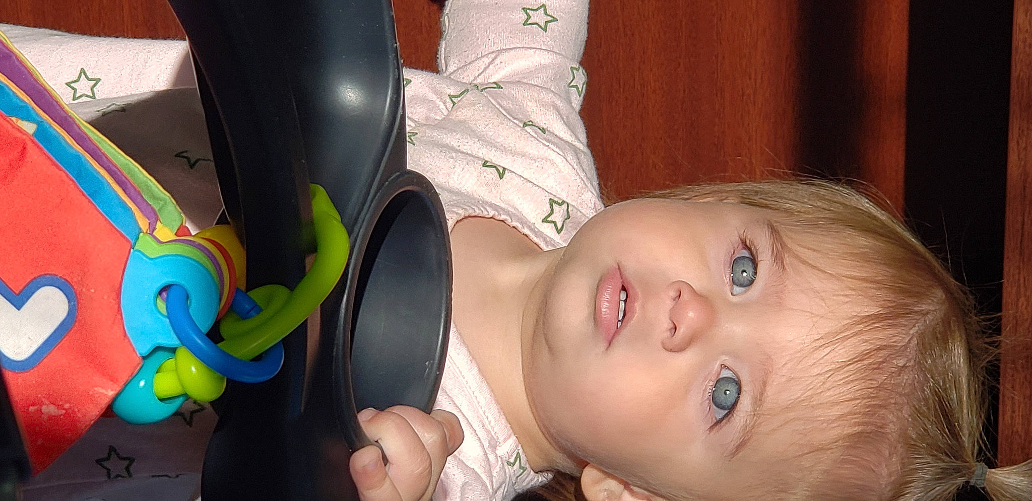 Paisley joined the competition — help win amazing prizes! baby, baby_products, chair, cheek, child, eyelash, flash_photography, fun, happy, iris, lip, mouth, nail, nose, person, portrait, portrait_photography, room, skin, toddler