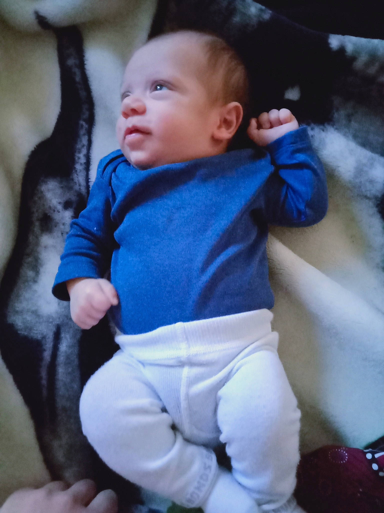 Jymarlee is registered to the contest to win money with this photo: baby, baby_toddler_clothing, cheek, child, comfort, electric_blue, eye, face, finger, flash_photography, grass, happy, head, iris, person, skin, sleeve, smile, t_shirt, textile