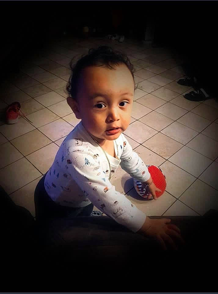 Jesus joined the competition — help win amazing prizes! baby, baby_toddler_clothing, child, cool, darkness, elbow, flash_photography, floor, flooring, fun, happy, human_leg, mouth, pattern, person, room, sitting, skin, sleeve, tints_and_shades