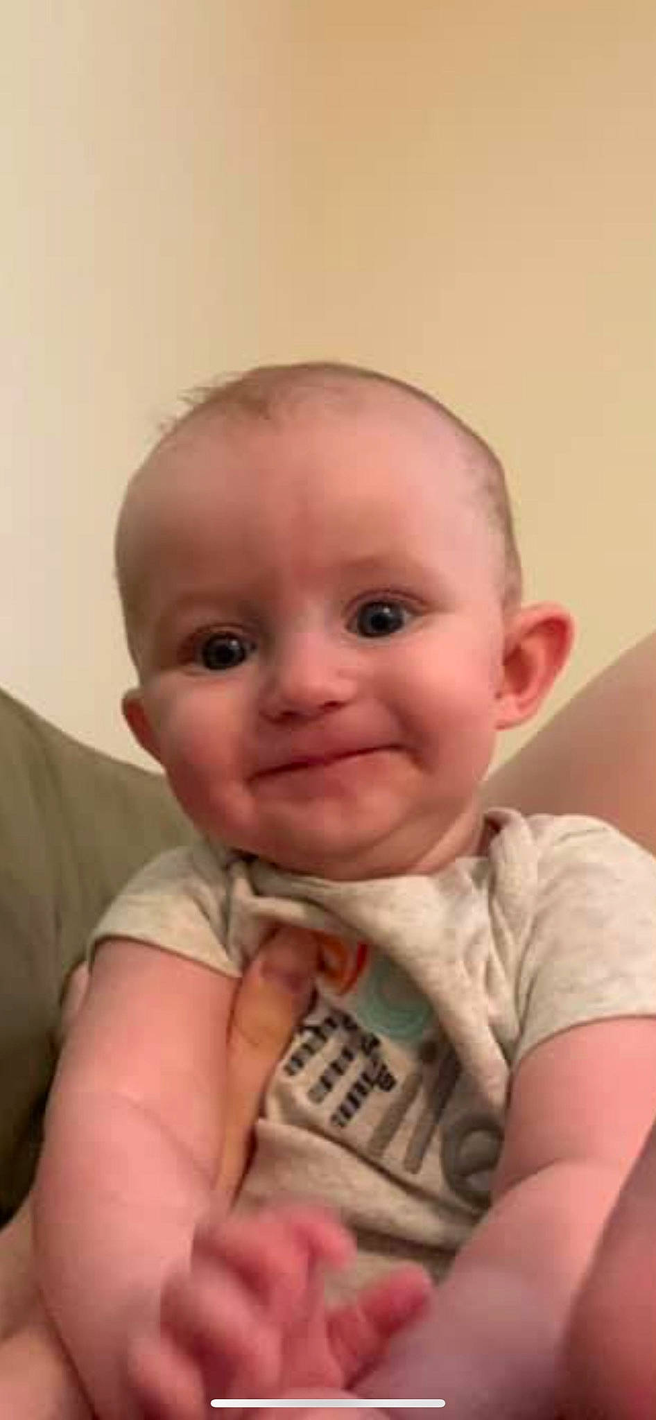 Caidence joined the competition — help win amazing prizes! baby, baby_making_funny_faces, cheek, child, chin, eye, eyebrow, face, facial_expression, finger, forehead, hand, head, joy, lip, mouth, nose, person, skin, smile