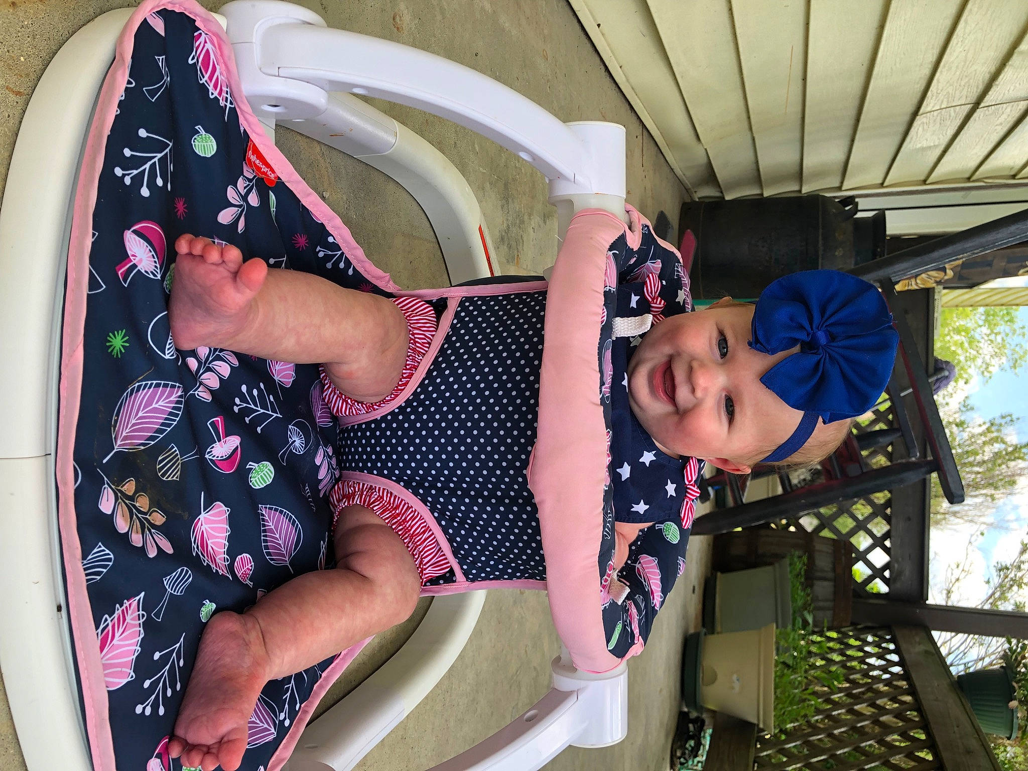 Addilynn joined the competition — help win amazing prizes! child, design, dress, eyewear, fashion_accessory, fun, happy, hat, headgear, headwear, human_leg, joy, leisure, magenta, pattern, person, pink, plant, recreation, sleeve