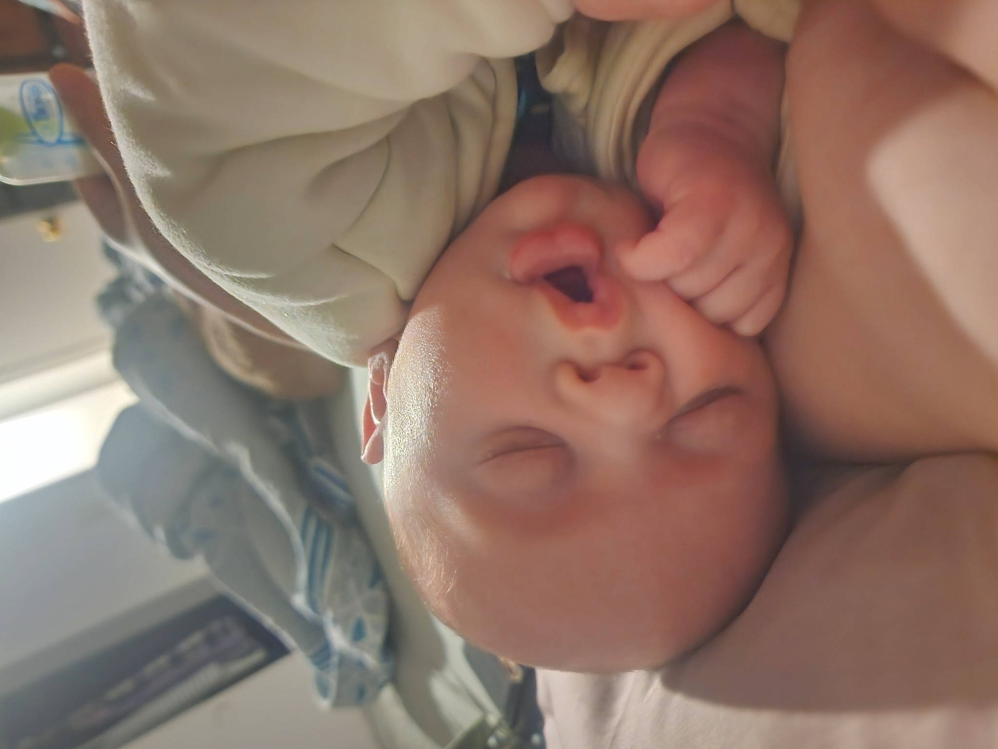 Finley is registered to the contest to win money with this photo: baby, cheek, chin, comfort, ear, eye, eyebrow, eyelash, face, facial_expression, forehead, gesture, head, iris, lip, mouth, neck, nose, person, skin