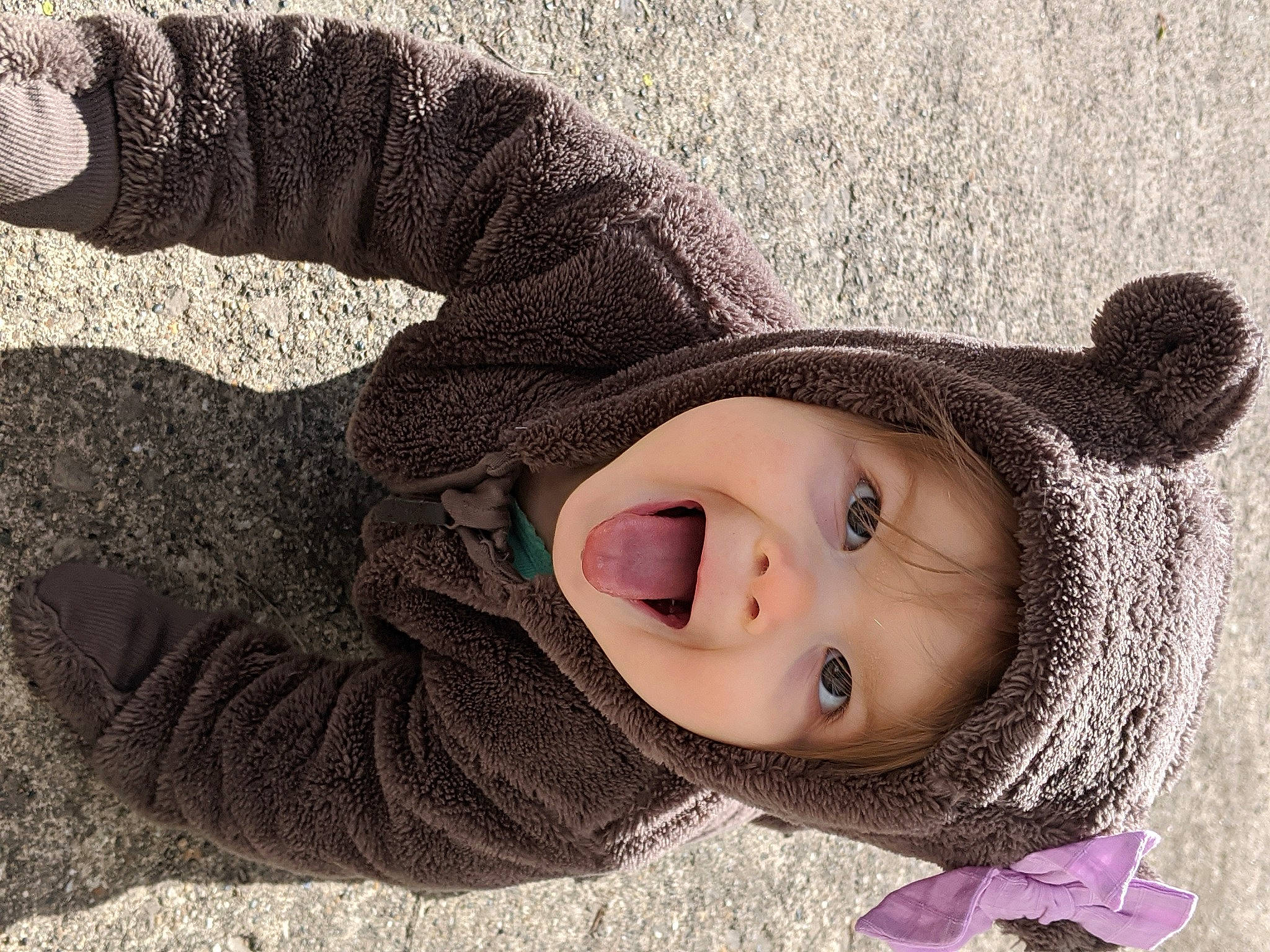 Raeynah is registered to the contest to win money with this photo: baby, beauty, cheek, child, ear, eye, face, head, headgear, headwear, hood, knit_cap, lip, nose, organ, outerwear, person, pink, skin, toddler