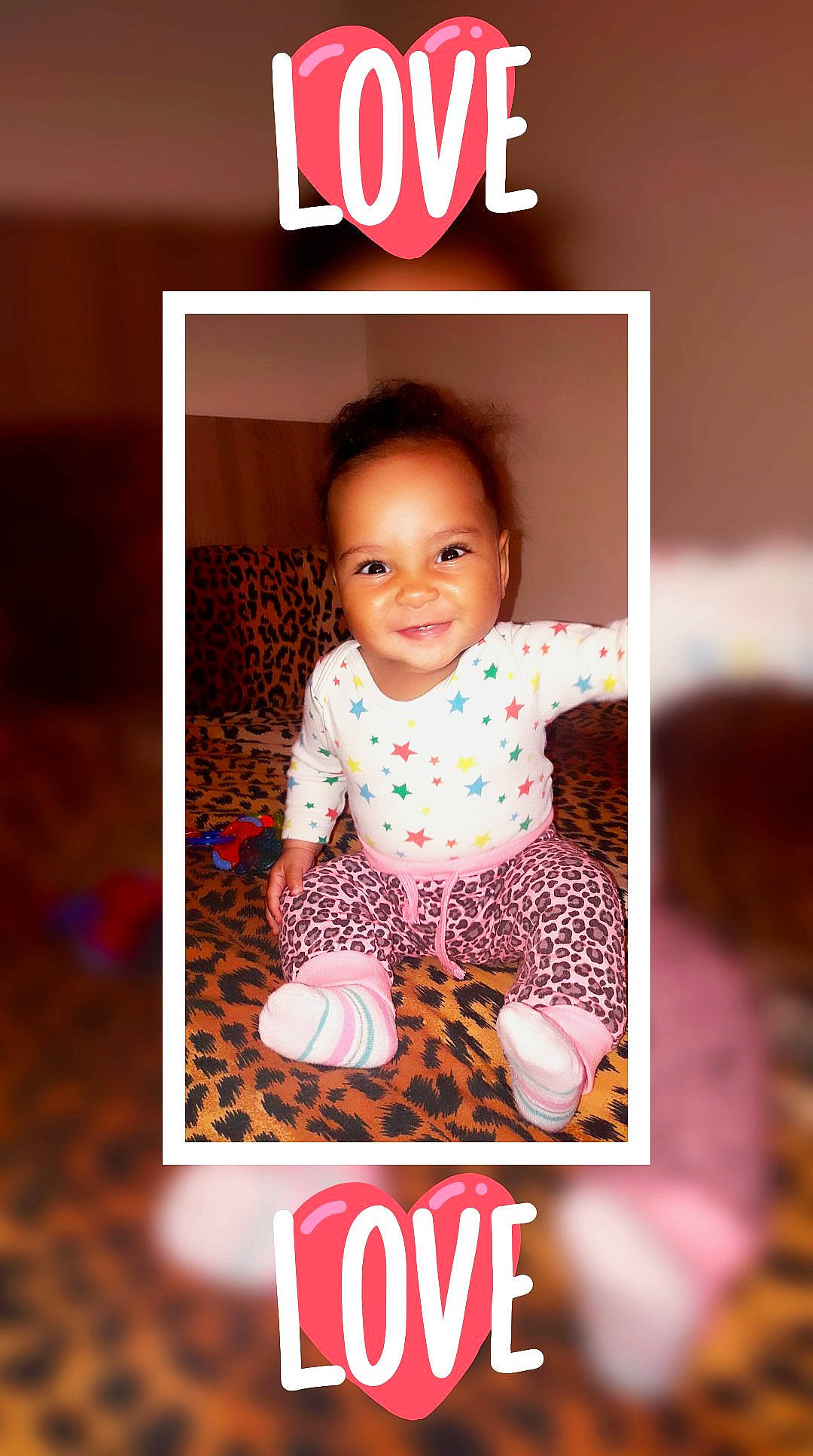 Angelique joined the competition — help win amazing prizes! art, child, child_model, collage, design, joy, pattern, person, photography, picture_frame, pink, smile, toddler