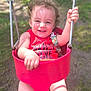 Johnathan joined the competition — help win amazing prizes! toddler, child, swing, playground, outdoor, smiling, curly_hair, red_shirt, sunlight, grass, fun, happy, baby, summer, seat, play, nature, daylight, person, park