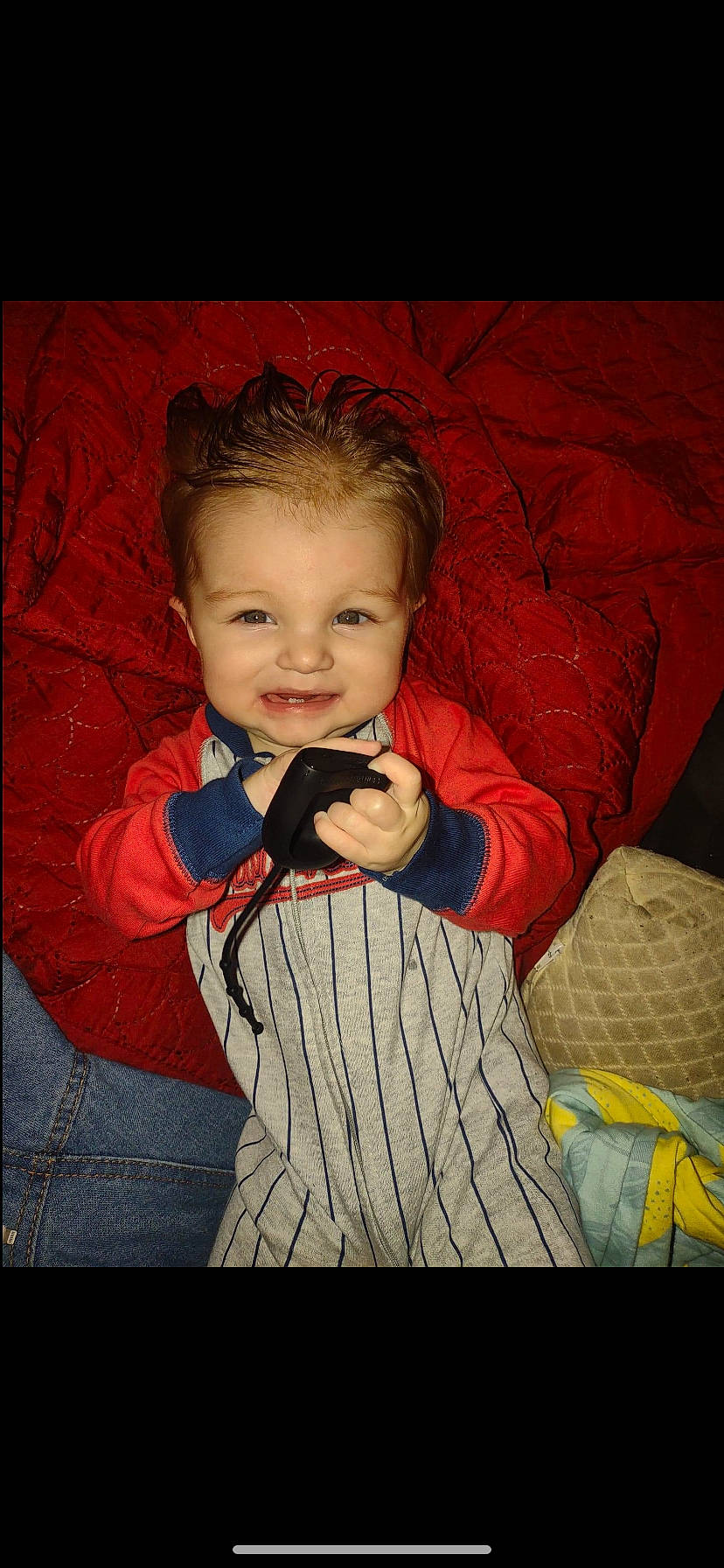 Elliana is registered to the contest to win money with this photo: art, baby, baby_toddler_clothing, cheek, child, chin, flash_photography, fun, gesture, hair, happy, iris, joy, pattern, person, sitting, sleeve, smile, tie, toddler