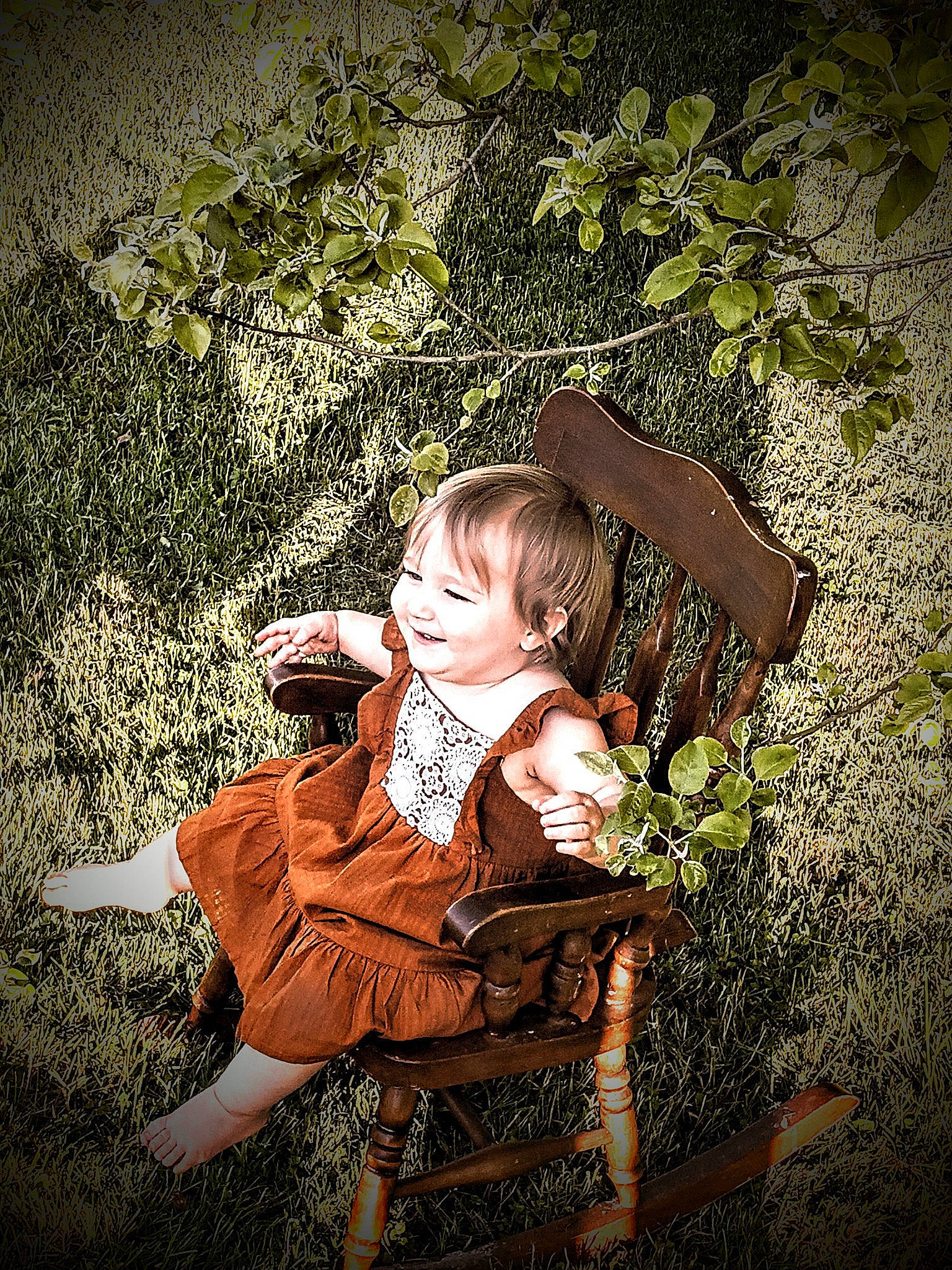 Brooklynn joined the competition — help win amazing prizes! baby, chair, child, darkness, flash_photography, formal_wear, fun, grass, happy, joy, leaf, people_in_nature, person, plant, portrait, portrait_photography, sitting, stock_photography, suit, tints_and_shades