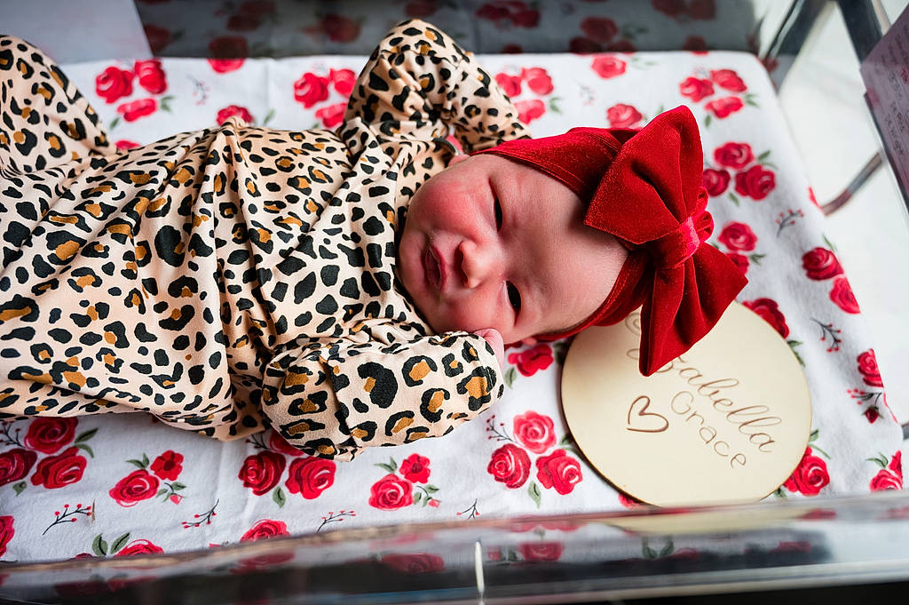 Izzabella joined the competition — help win amazing prizes! baby, baby_sleeping, baby_toddler_clothing, carmine, child, comfort, event, fashion_accessory, fawn, font, fur, headwear, linens, pattern, person, pink, plaid, room, sleeve, stuffed_toy