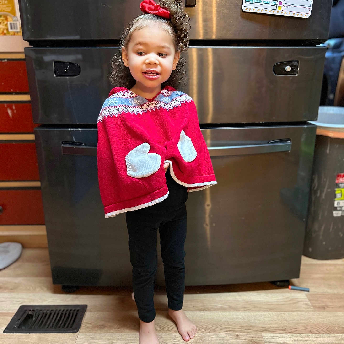 Zakiyah joined the competition — help win amazing prizes! appliance, child, clothing, device, dress, electricaldevice, face, female, girl, glove, head, jeans, knitwear, pants, person, photography, portrait, refrigerator, sweater, wood