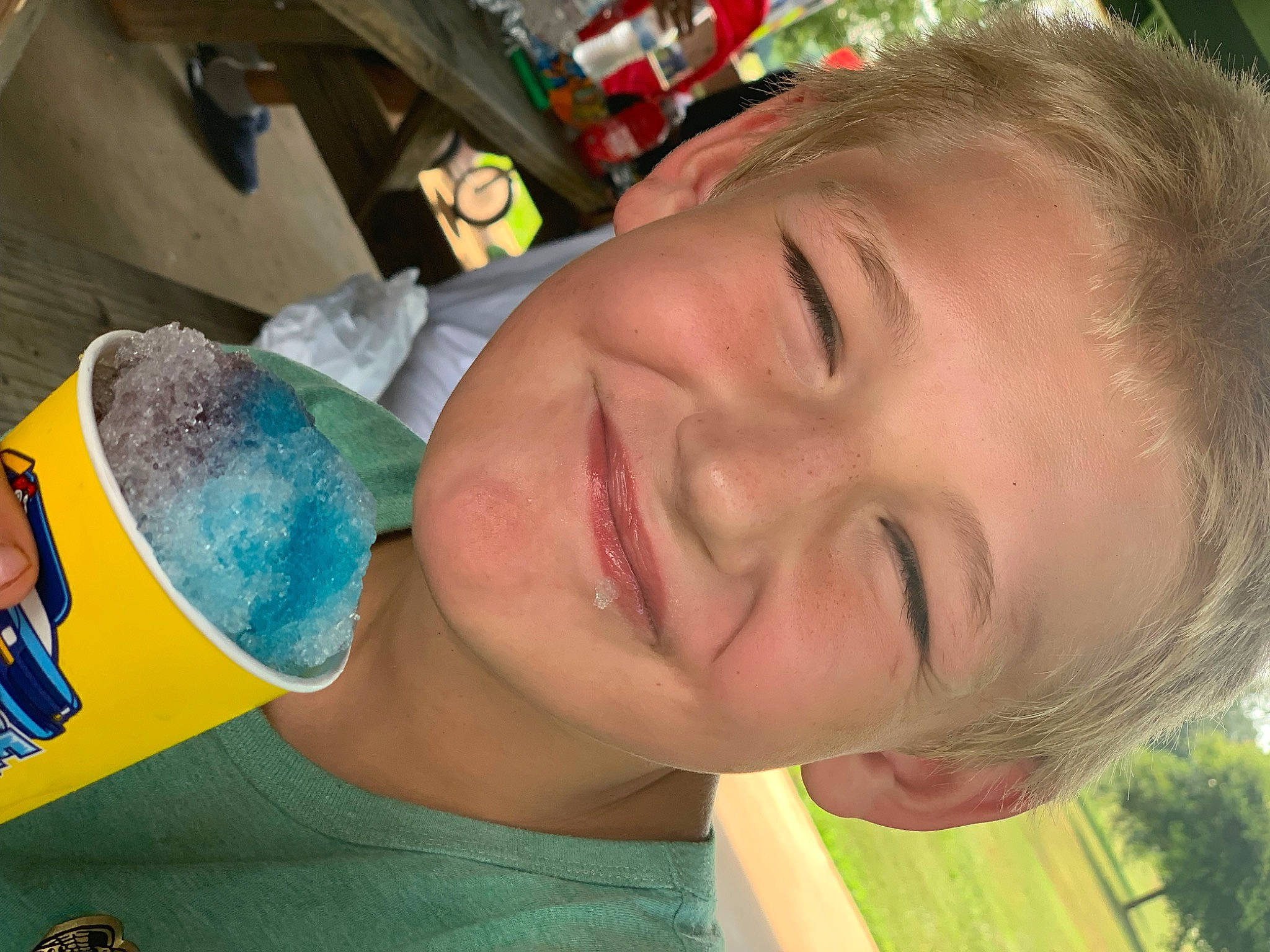 Rodney Harris joined the competition — help win amazing prizes! cheek, chin, drinkware, ear, eyebrow, eyelash, facial_expression, forehead, green, hairstyle, happy, iris, joy, lip, mouth, neck, nose, person, plastic_bottle, skin