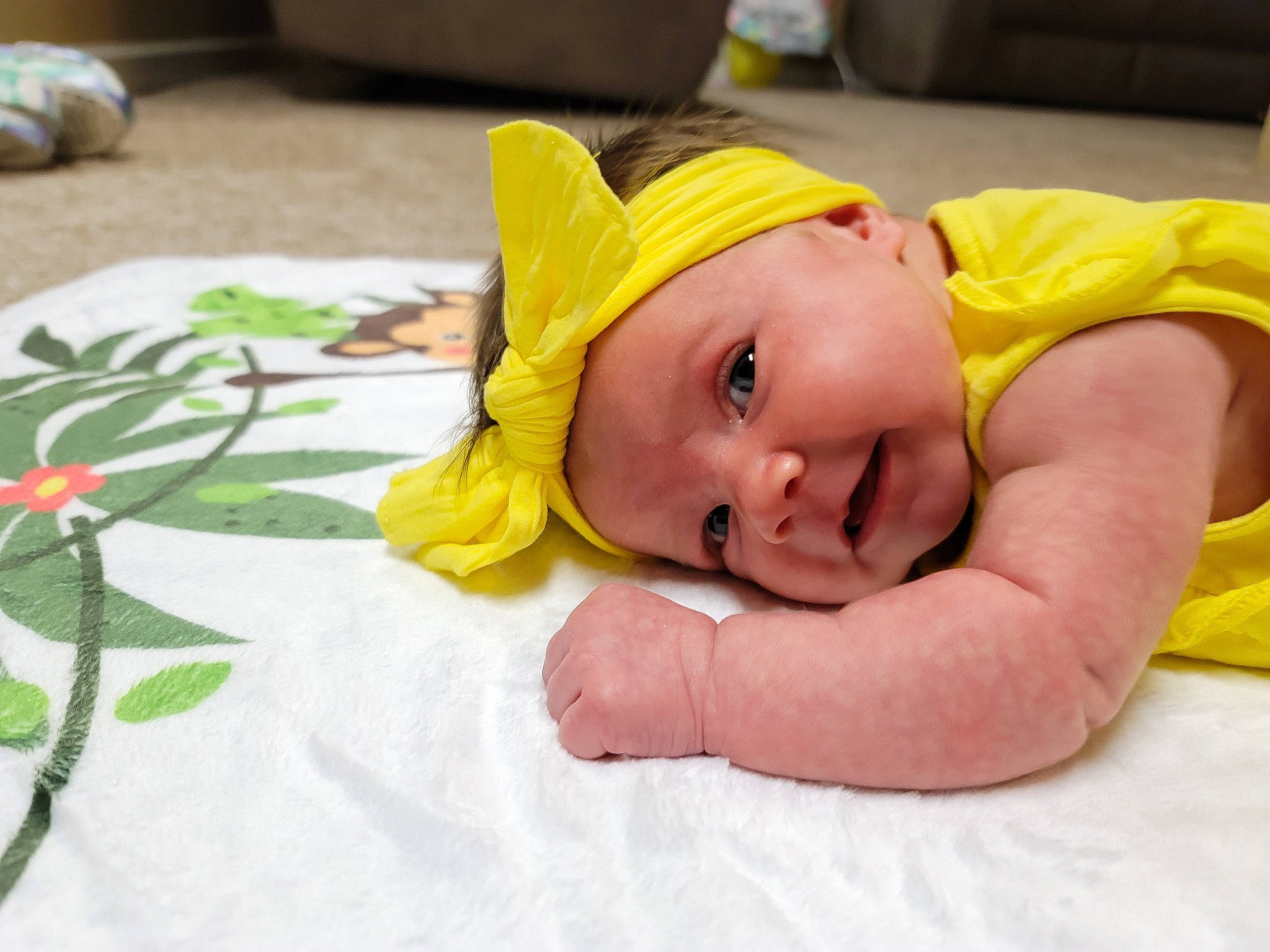 Ava-lynn joined the competition — help win amazing prizes! baby, baby_products, baby_safety, baby_toddler_clothing, cheek, child, comfort, flooring, fun, grass, happy, linens, pedicel, person, petal, plant, room, skin, toddler