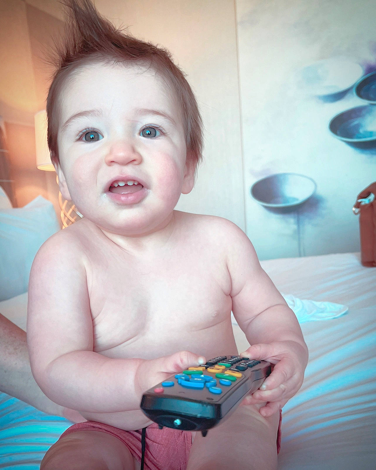 Kage joined the competition — help win amazing prizes! arm, blue, cheek, chest, child, eyelash, finger, fun, gesture, hand, happy, iris, lip, morning, mouth, muscle, nose, person, skin, toddler