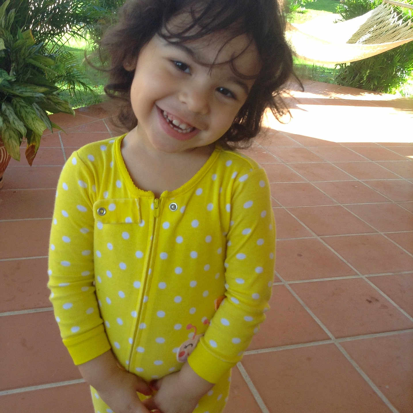 Emma joined the competition — help win amazing prizes! child, clothing, face, female, girl, happy, head, herbal, herbs, longsleeve, palmtree, person, photography, plant, portrait, pottedplant, sleeve, smile, summer, tree