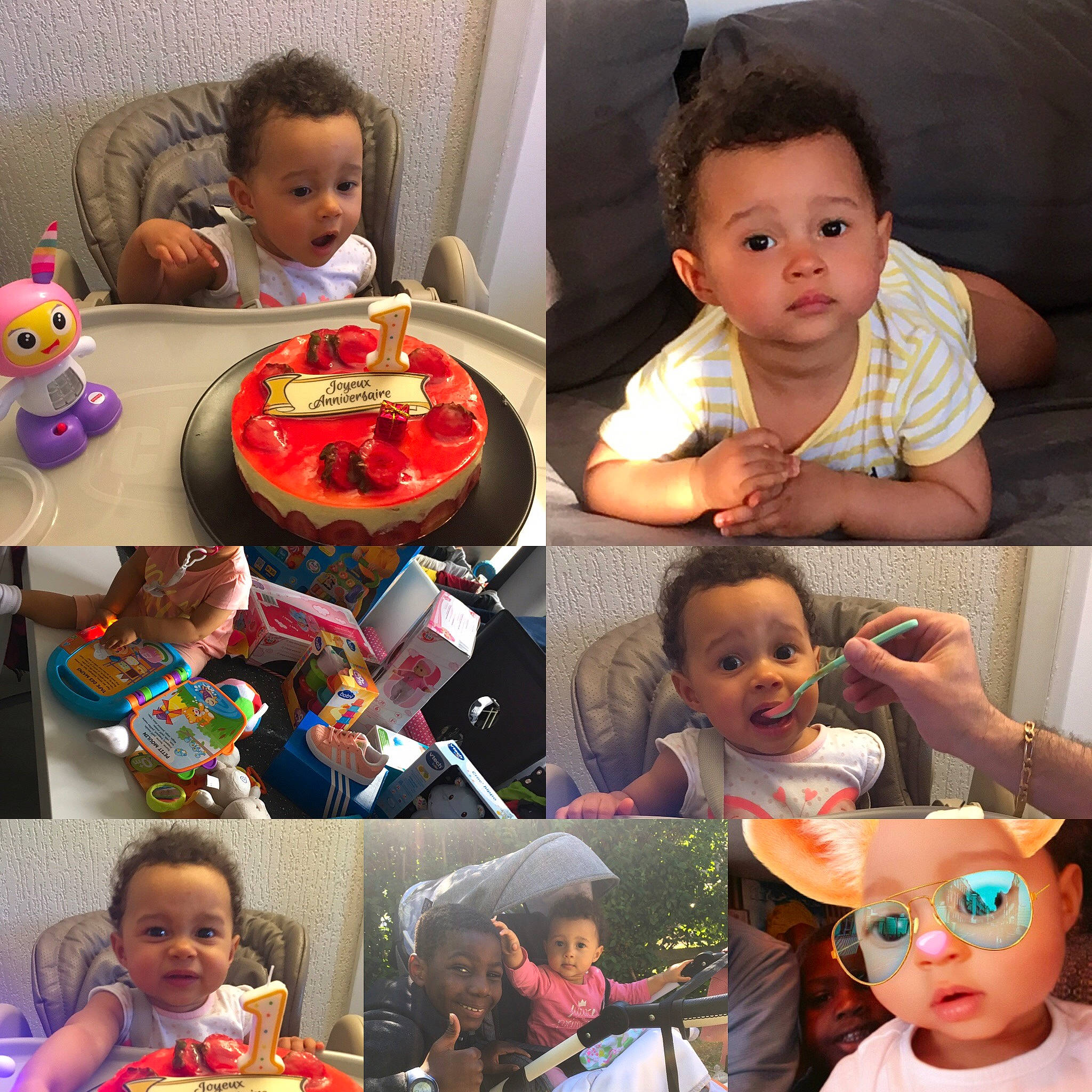 Lalya participe au concours pour gagner de l'argent avec cette photo : art, baby_toddler_clothing, cheek, child, collage, event, eye, face, facial_expression, fun, happy, head, orange, people, person, photograph, sharing, snapshot, surprise, t_shirt