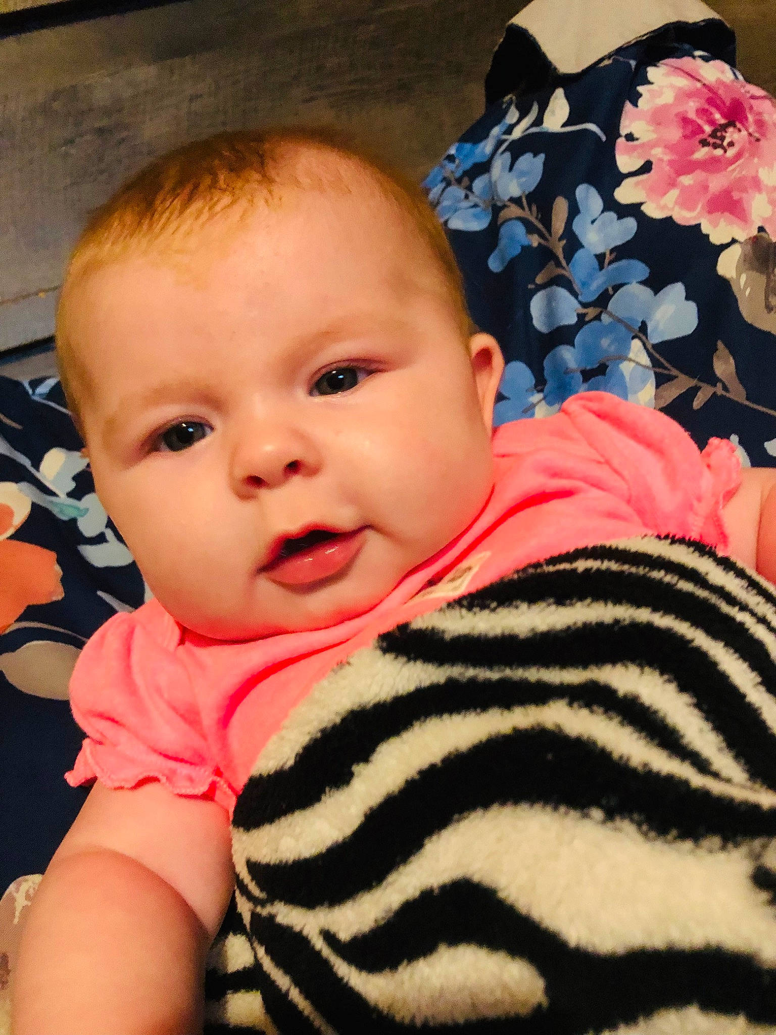 Alexandria joined the competition — help win amazing prizes! baby, baby_toddler_clothing, cheek, chin, comfort, eye, eyebrow, facial_expression, finger, flower, hairstyle, head, iris, lip, mouth, nose, organ, person, skin, sleeve