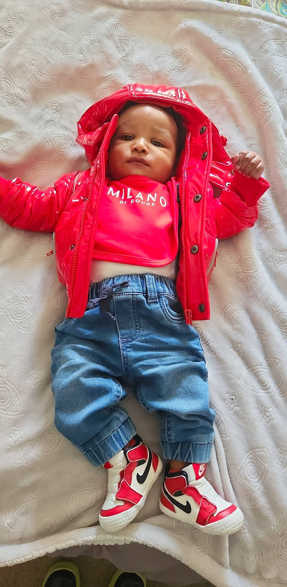 Kyro joined the competition — help win amazing prizes! baby, baby_toddler_clothing, child, cool, denim, doll, eye, happy, headwear, lip, orange, outerwear, person, pink, product, red, shorts, skin, sleeve, textile