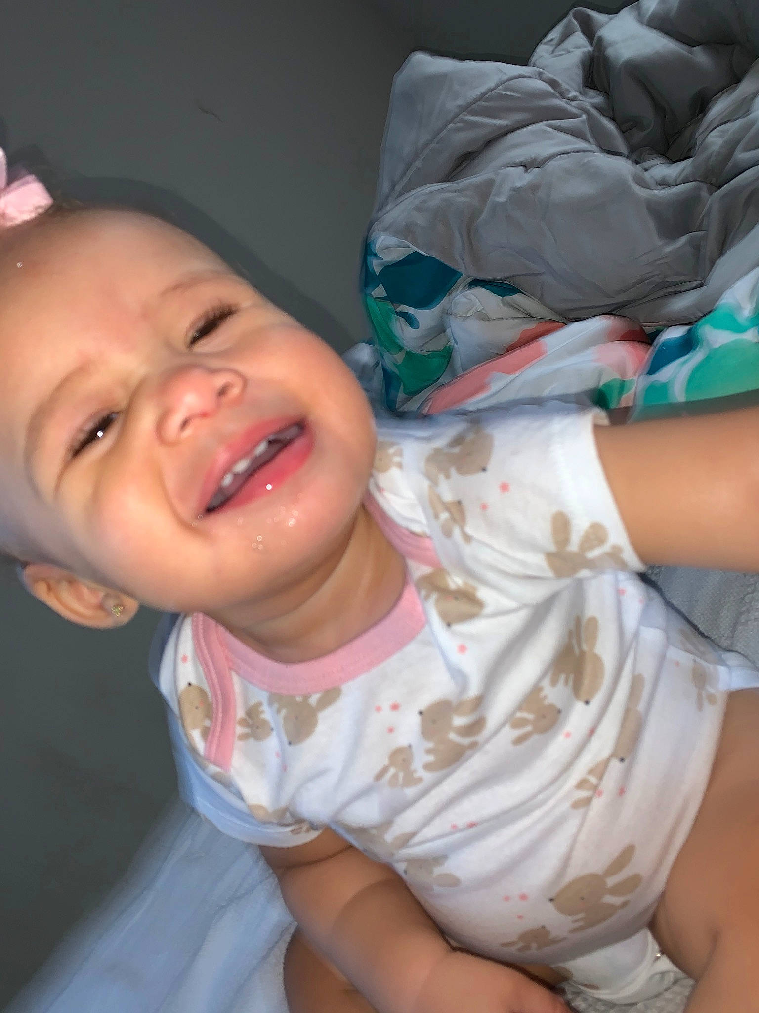 Danarah joined the competition — help win amazing prizes! baby, birth, cheek, child, facial_expression, happy, laugh, mouth, nose, person, skin, smile, toddler