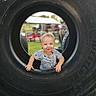 Alistair joined the competition — help win amazing prizes! toddler, child, smiling, outdoor, tire, playground, curious, framed, clothing, short_sleeve, grass, daylight, person, happy, baby, head, hands, toy, nature, background