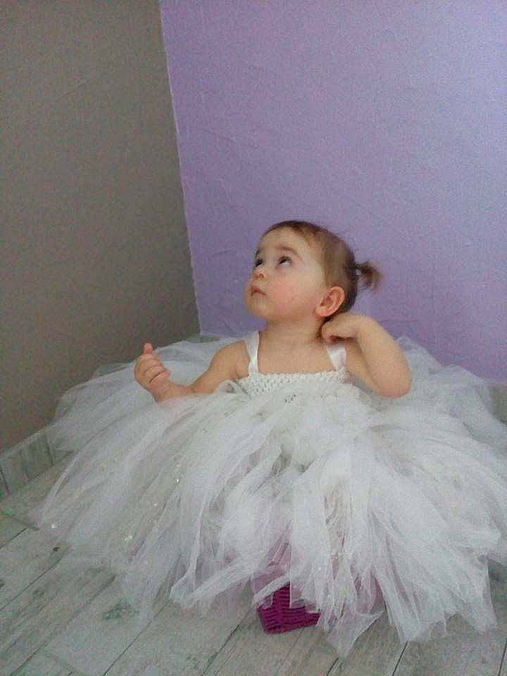 Vénicia a rejoint le concours — aidez-le/la à gagner de superbes lots ! baby, ballet_tutu, child, clothing, costume, dress, person, pink, toddler