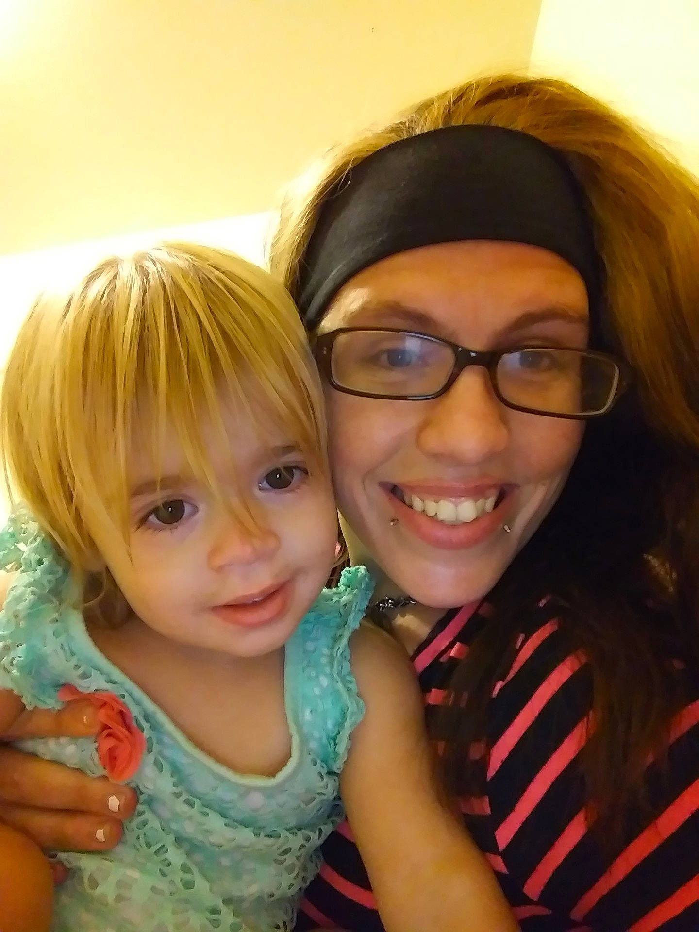 Theresa Renee Strange-harris is registered to the contest to win money with this photo: blond, cheek, child, day, eye, eyebrow, eyewear, face, forehead, girl, glasses, hair, hairstyle, head, human_hair_color, joy, nose, person, product, skin