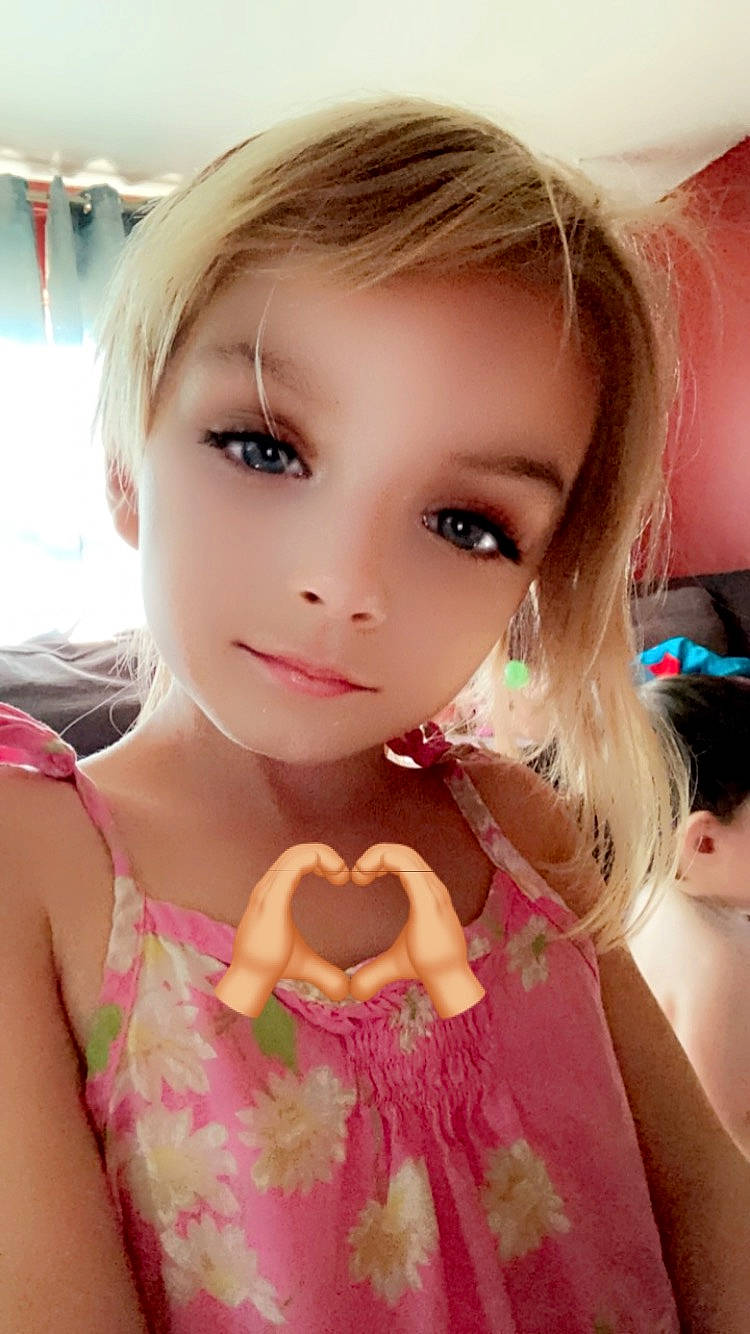 Raylinn joined the competition — help win amazing prizes! bangs, cheek, chin, eyebrow, eyelash, face, fawn, flash_photography, gesture, happy, iris, jaw, lip, lipstick, makeover, mouth, neck, nose, person, pink