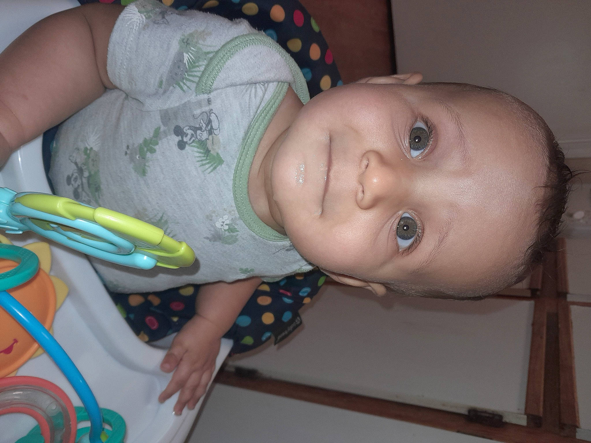 Dallas is registered to the contest to win money with this photo: arm, baby, baby_products, baby_toddler_clothing, cheek, chest, child, eyebrow, eyelash, finger, fun, happy, iris, lip, mouth, neck, nose, person, skin, smile