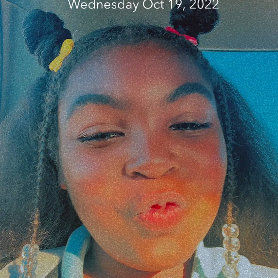 Bria joined the competition — help win amazing prizes! art, black_hair, cheek, chin, close_up, cool, ear, eyebrow, eyelash, forehead, fun, hair, happy, iris, jaw, lip, nose, paint, person, poster