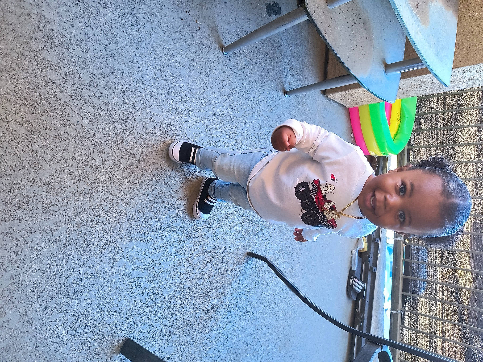 Larso'N joined the competition — help win amazing prizes! adventure, asphalt, carmine, cement, child, concrete, fence, flooring, fun, joy, leisure, outdoor_shoe, person, recreation, road_surface, shadow, sidewalk, street, toddler, tree