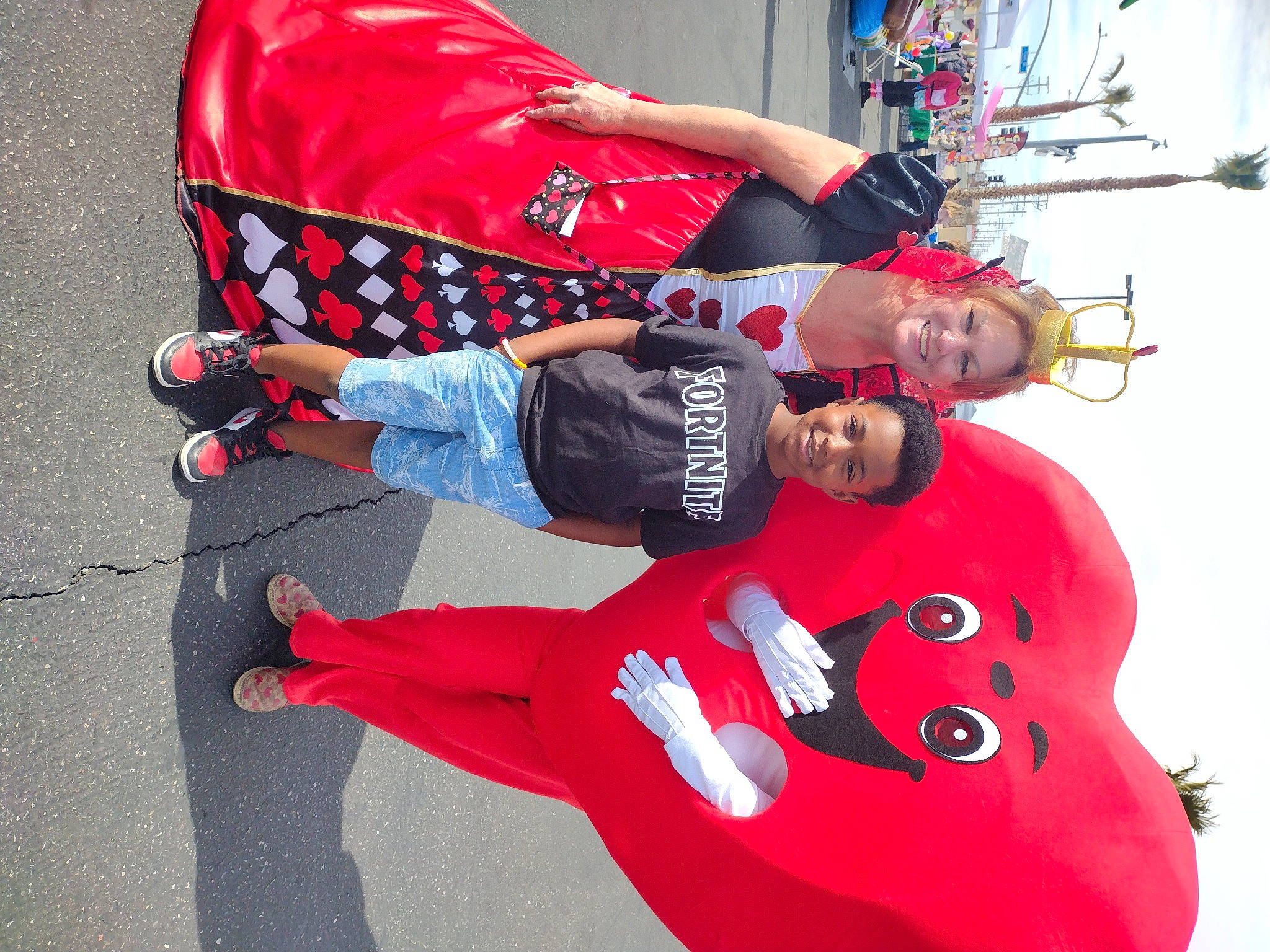 Nolan joined the competition — help win amazing prizes! carmine, clothing, costume, elbow, event, fictional_character, fun, gesture, glove, hat, human_leg, joy, pattern, person, personal_protective_equipment, recreation, red, shorts, sleeve, sportswear