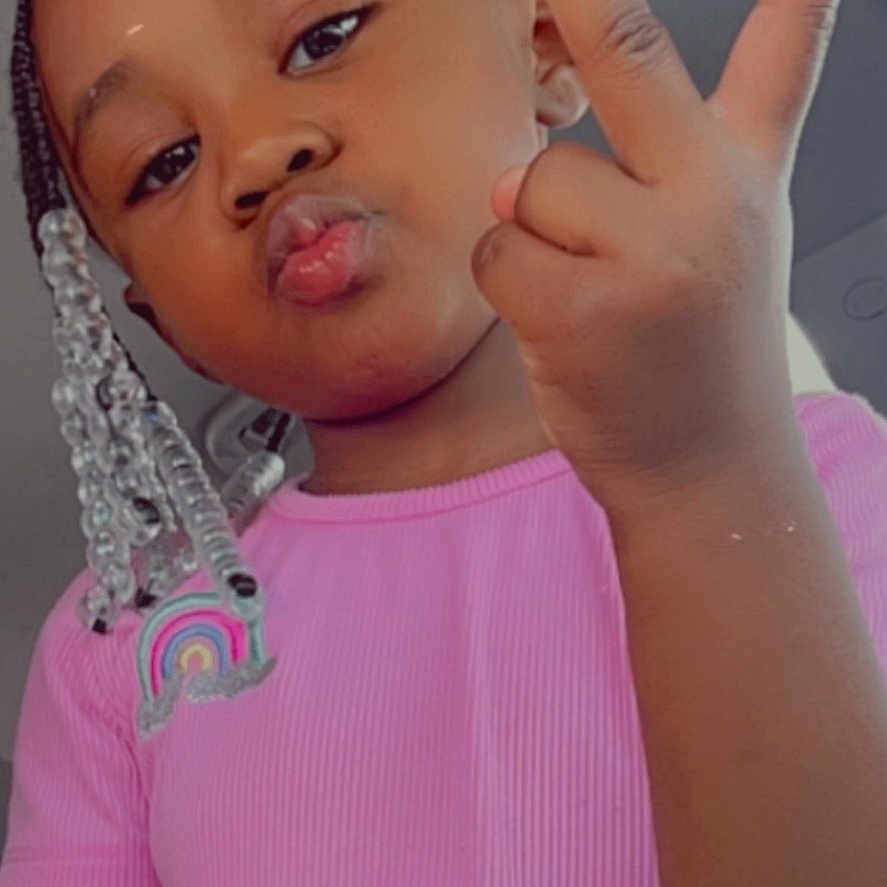 Serenity joined the competition — help win amazing prizes! accessories, baby, bodypart, clothing, earring, face, finger, hand, happy, head, heart, jewelry, mouth, person, photography, portrait, shorts, smile, symbol, t_shirt