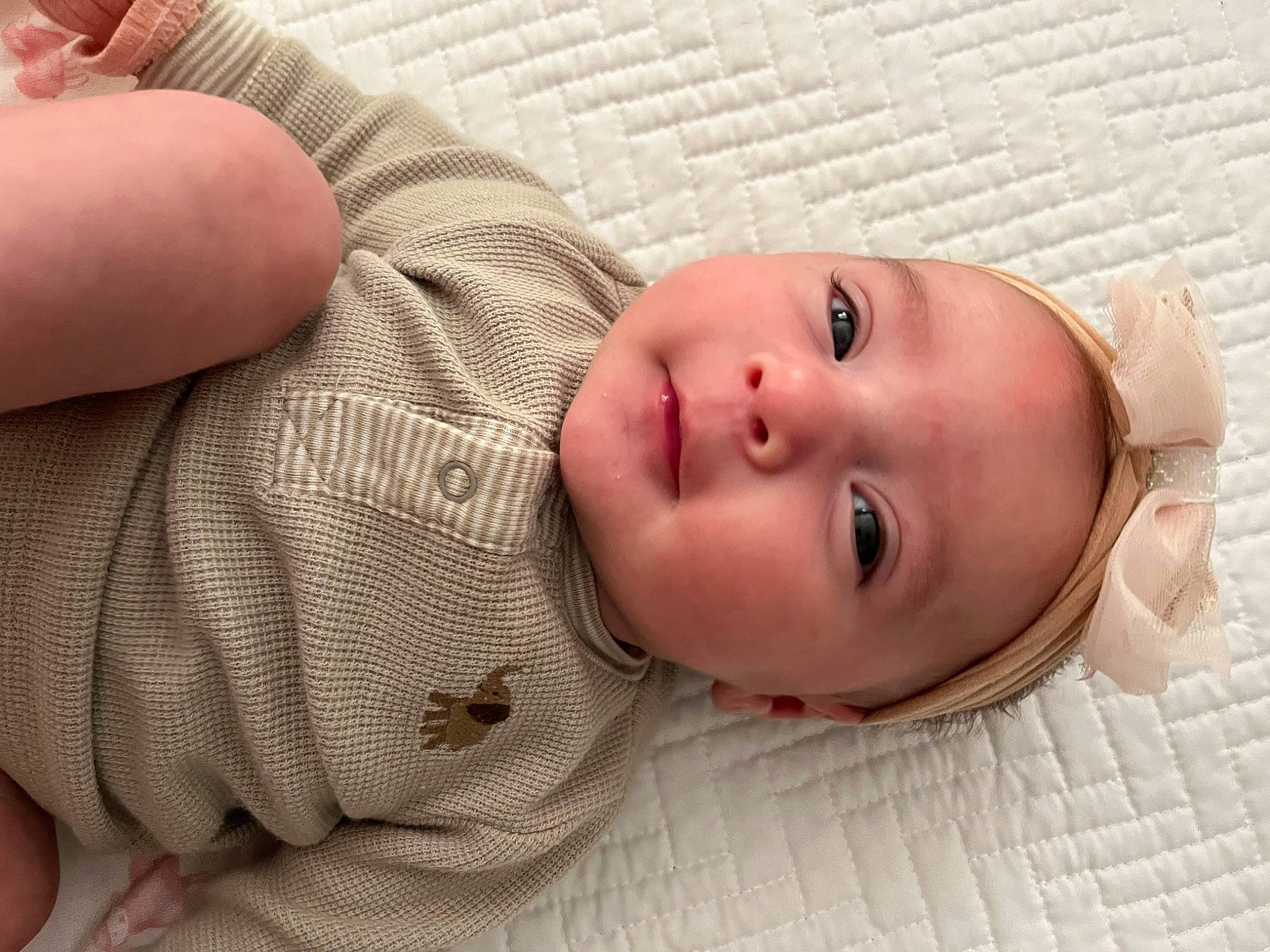 Isabella joined the competition — help win amazing prizes! baby, baby_toddler_clothing, cheek, child, chin, close_up, comfort, eye, eyebrow, eyelash, finger, head, iris, lip, nose, person, skin, sleeve, thumb, toddler