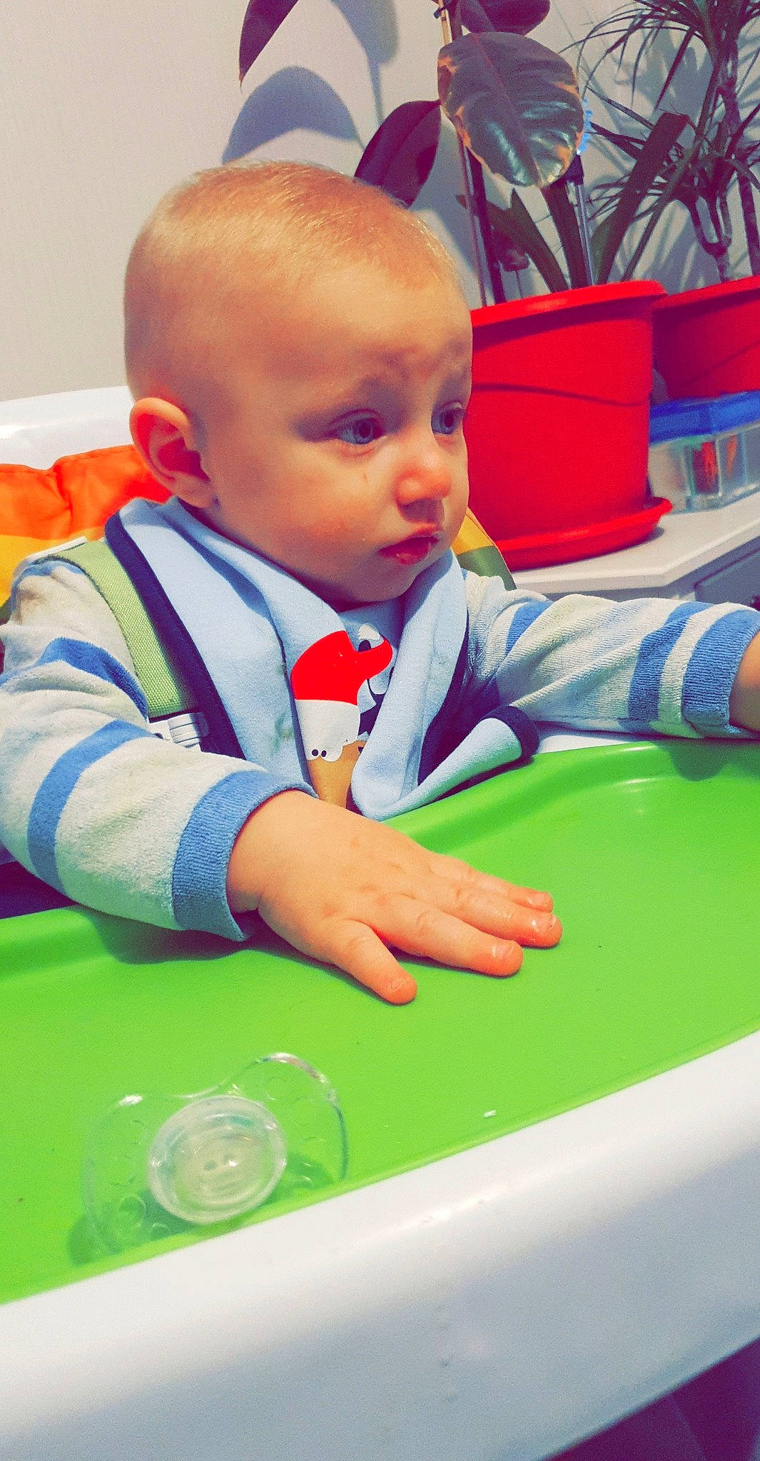 Doumé participe au concours pour gagner de l'argent avec cette photo : boy, child, fun, games, green, indoor_games_and_sports, infant, leisure, person, play, product, sitting, skin, smile, toddler, toy