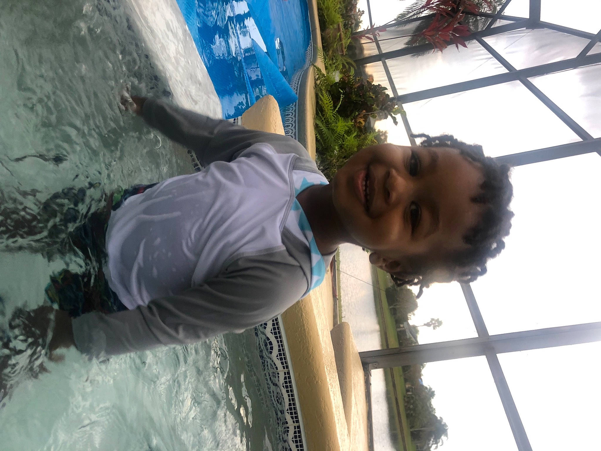 Jamir joined the competition — help win amazing prizes! child, cool, elbow, electric_blue, eyewear, fun, happy, hat, joy, lake, leisure, palm_tree, person, plant, recreation, sky, smile, t_shirt, travel, tree