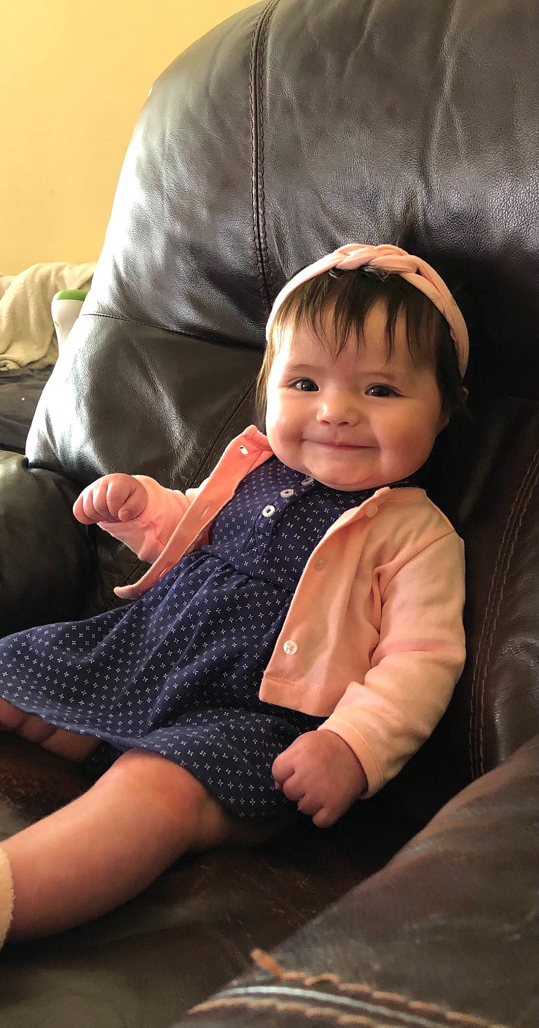 Mia joined the competition — help win amazing prizes! baby, cheek, child, finger, head, joy, leg, person, sitting, skin, toddler