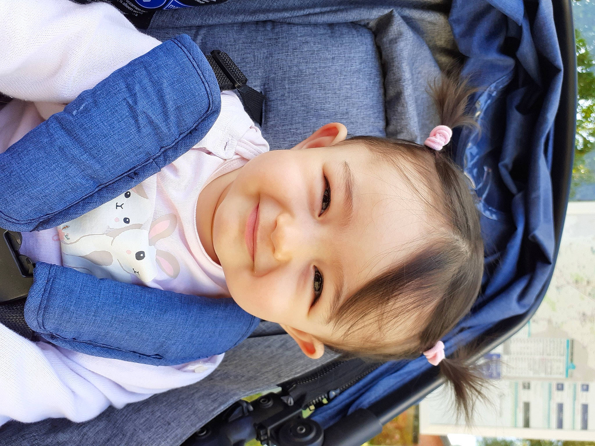 Marie participe au concours pour gagner de l'argent avec cette photo : baby, baby_toddler_clothing, blue, cheek, child, electric_blue, eye, eyebrow, grass, happy, iris, joy, lip, mammal, nose, person, photograph, product, sleeve, smile