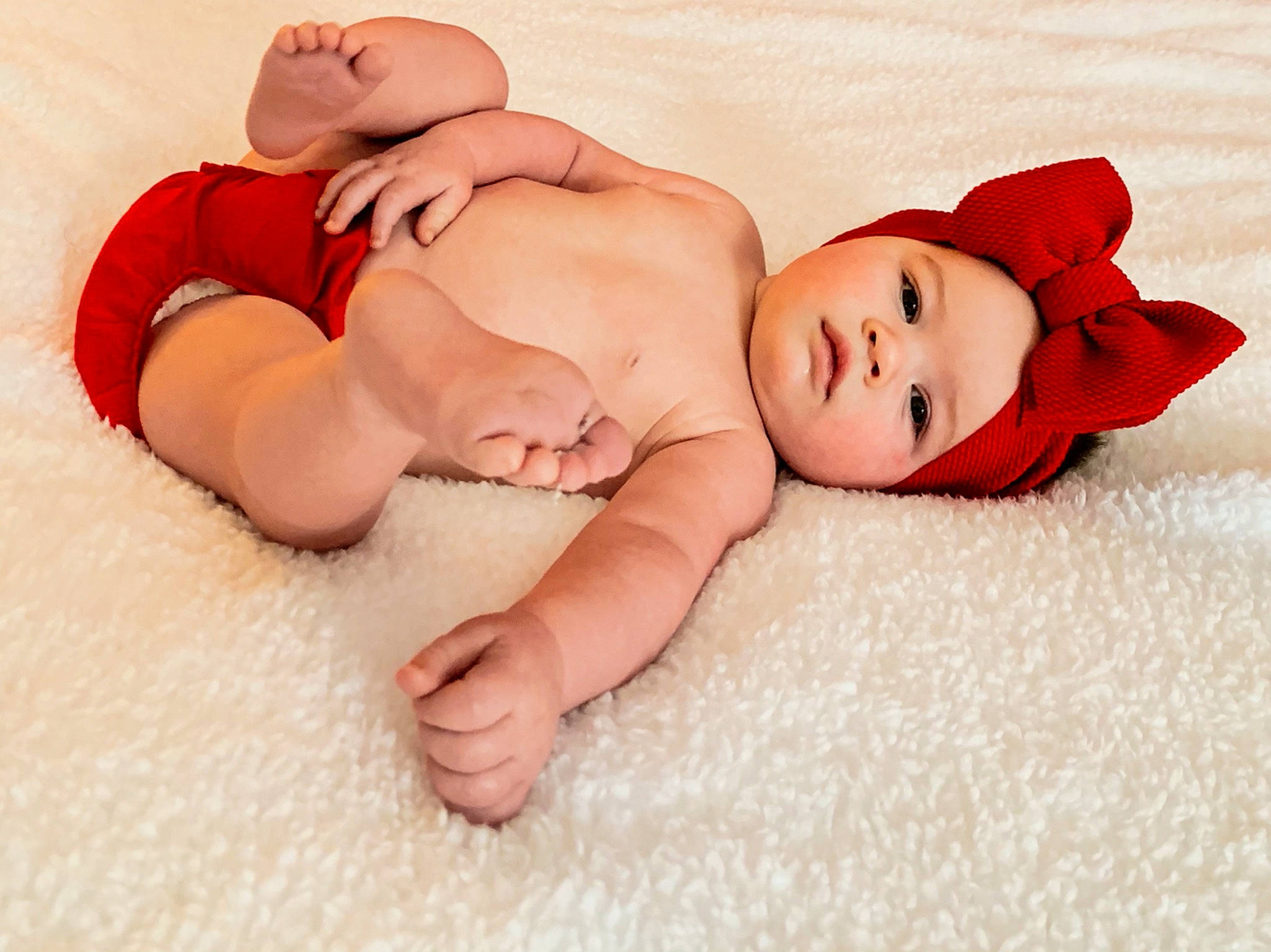 Kimber joined the competition — help win amazing prizes! art, baby, baby_sleeping, baby_toddler_clothing, barefoot, comfort, eye, flooring, foot, happy, head, headgear, headwear, human_body, human_leg, leg, linens, person, skin, stomach