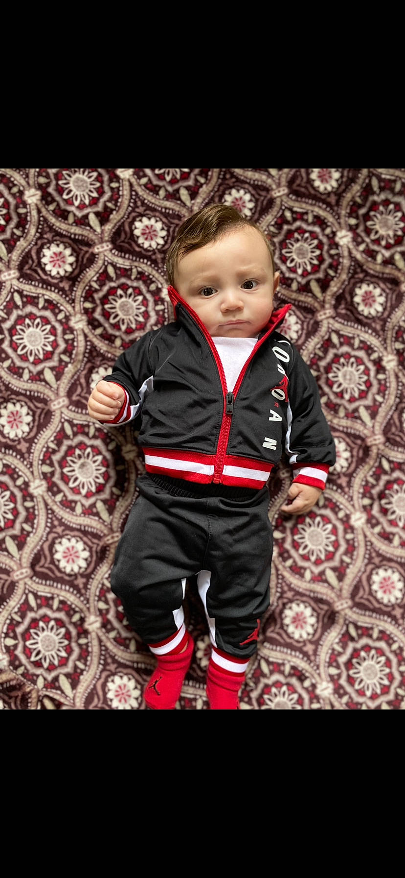 Dj joined the competition — help win amazing prizes! baby, baby_toddler_clothing, carpet, child, flash_photography, flooring, fur, happy, linens, magenta, monochrome, monochrome_photography, pattern, person, portrait_photography, sitting, sleeve, t_shirt, toddler, wood