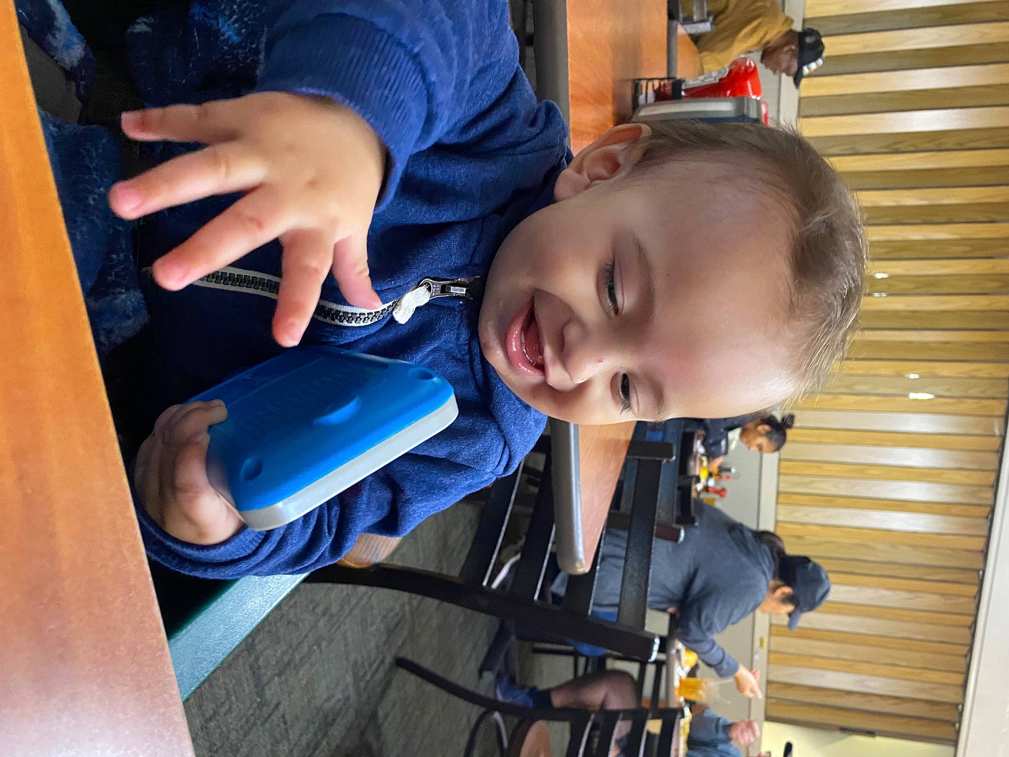 Elijah is registered to the contest to win money with this photo: auto_part, baby, baby_products, baby_toddler_clothing, car_seat, child, ear, electric_blue, eyewear, fun, happy, person, play, room, sitting, smile, standing, sunglasses, toddler, vacation