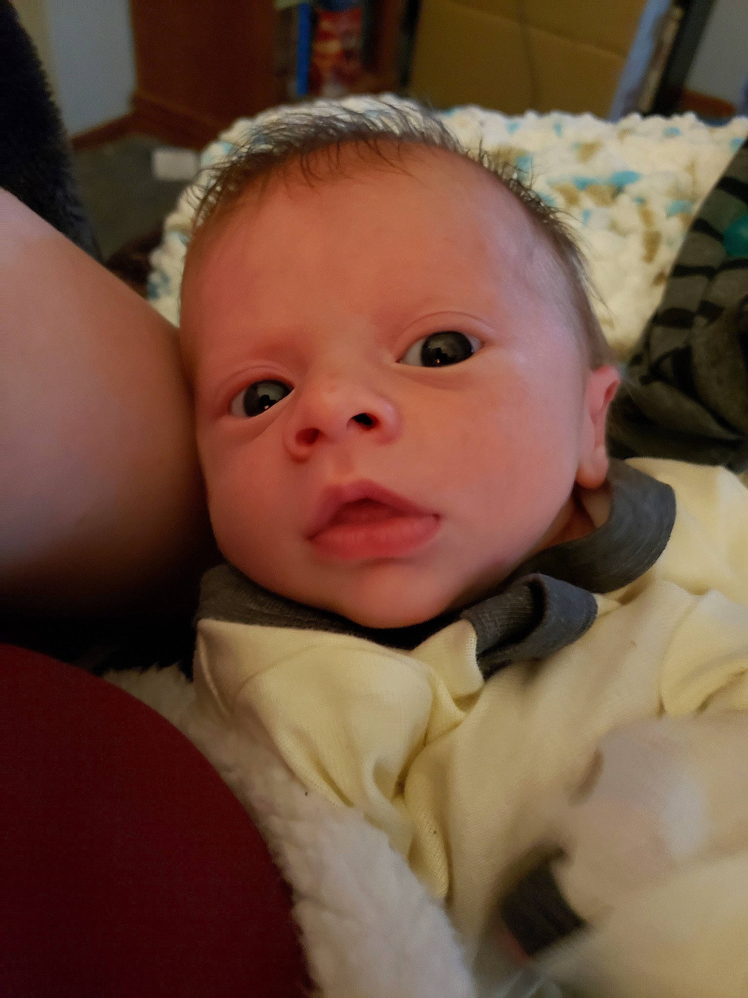 Jacob joined the competition — help win amazing prizes! baby, cheek, child, chin, eye, face, head, iris, lip, mouth, nose, person, skin, smile, toddler