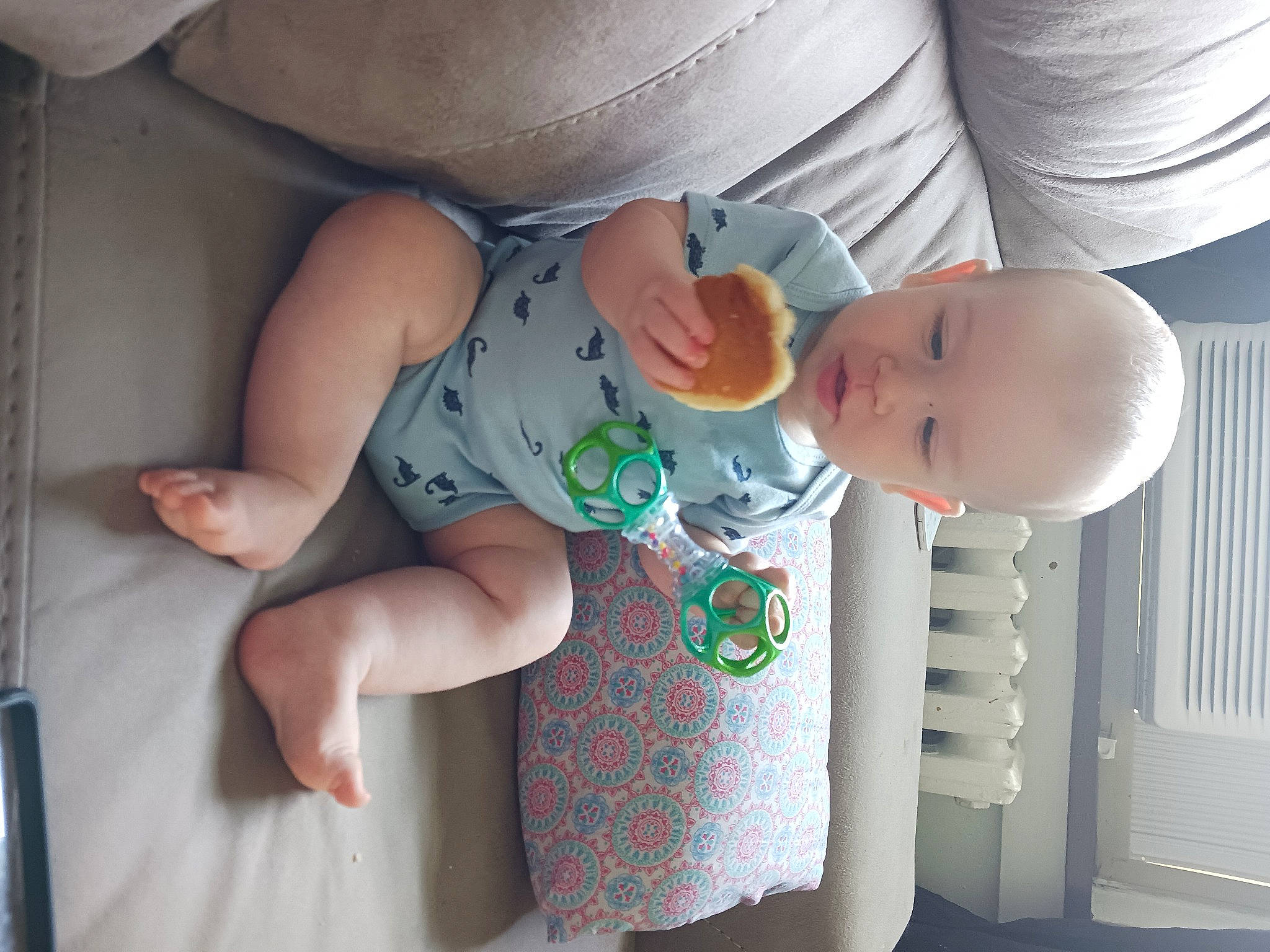Aj is registered to the contest to win money with this photo: abdomen, baby, baby_products, baby_safety, baby_toddler_clothing, child, comfort, diaper, finger, human_body, pattern, person, product, room, skin, sleeve, stomach, textile, thigh, toddler