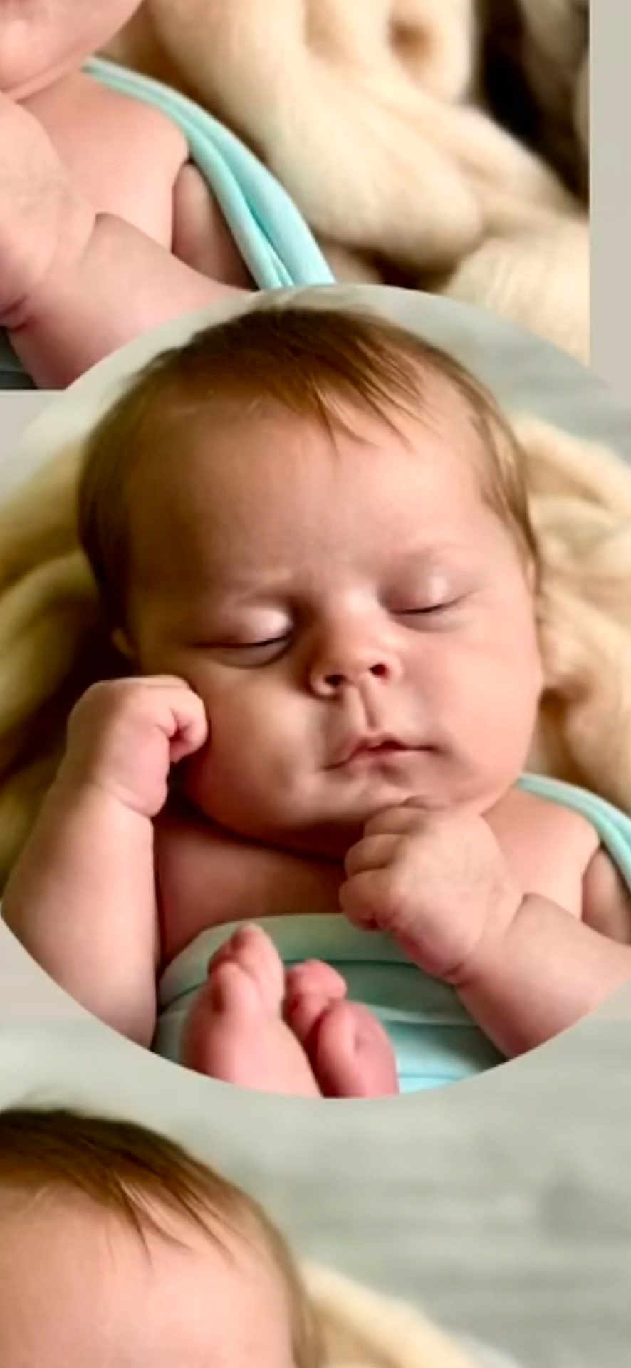 Arthur is registered to the contest to win money with this photo: baby, sleeping, infant, blanket, closeup, peaceful, cute, newborn, skin, fingers, feet, head, hair, resting, cozy, soft, child, portrait, indoors, wrapped