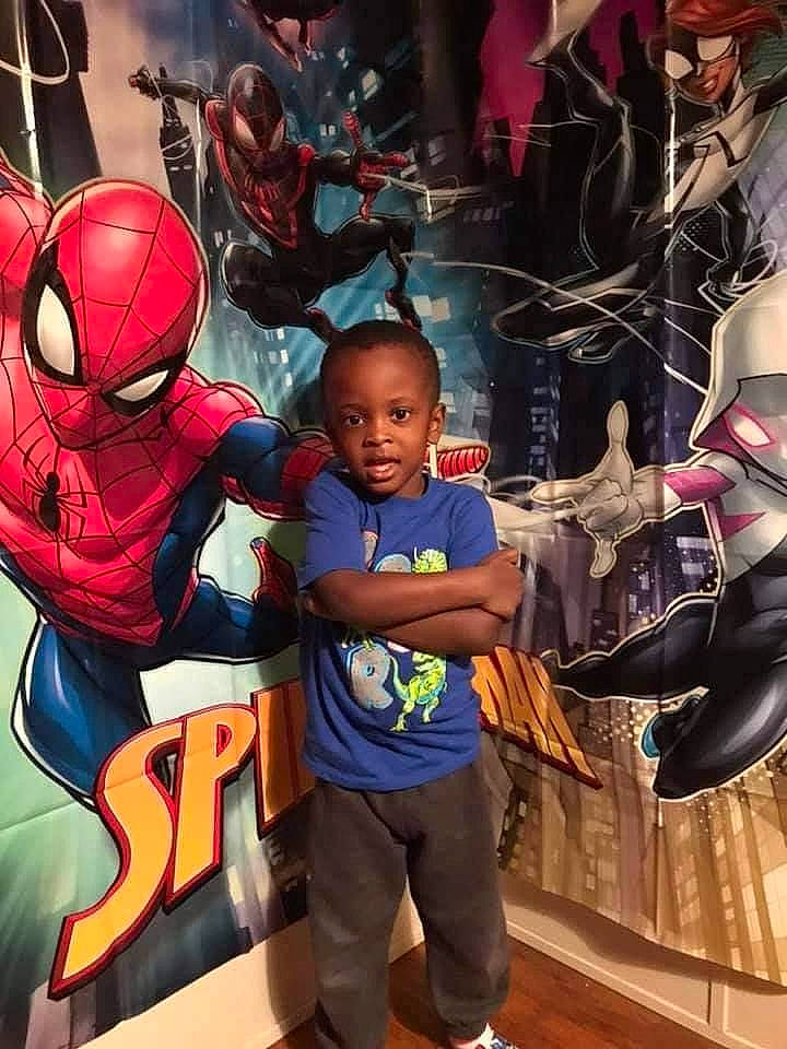 Micheal joined the competition — help win amazing prizes! art, avengers, bag, captain_america, carmine, cool, event, fashion_accessory, fun, happy, jewellery, leisure, luggage_and_bags, necklace, person, shorts, spider_man, style, t_shirt, toddler