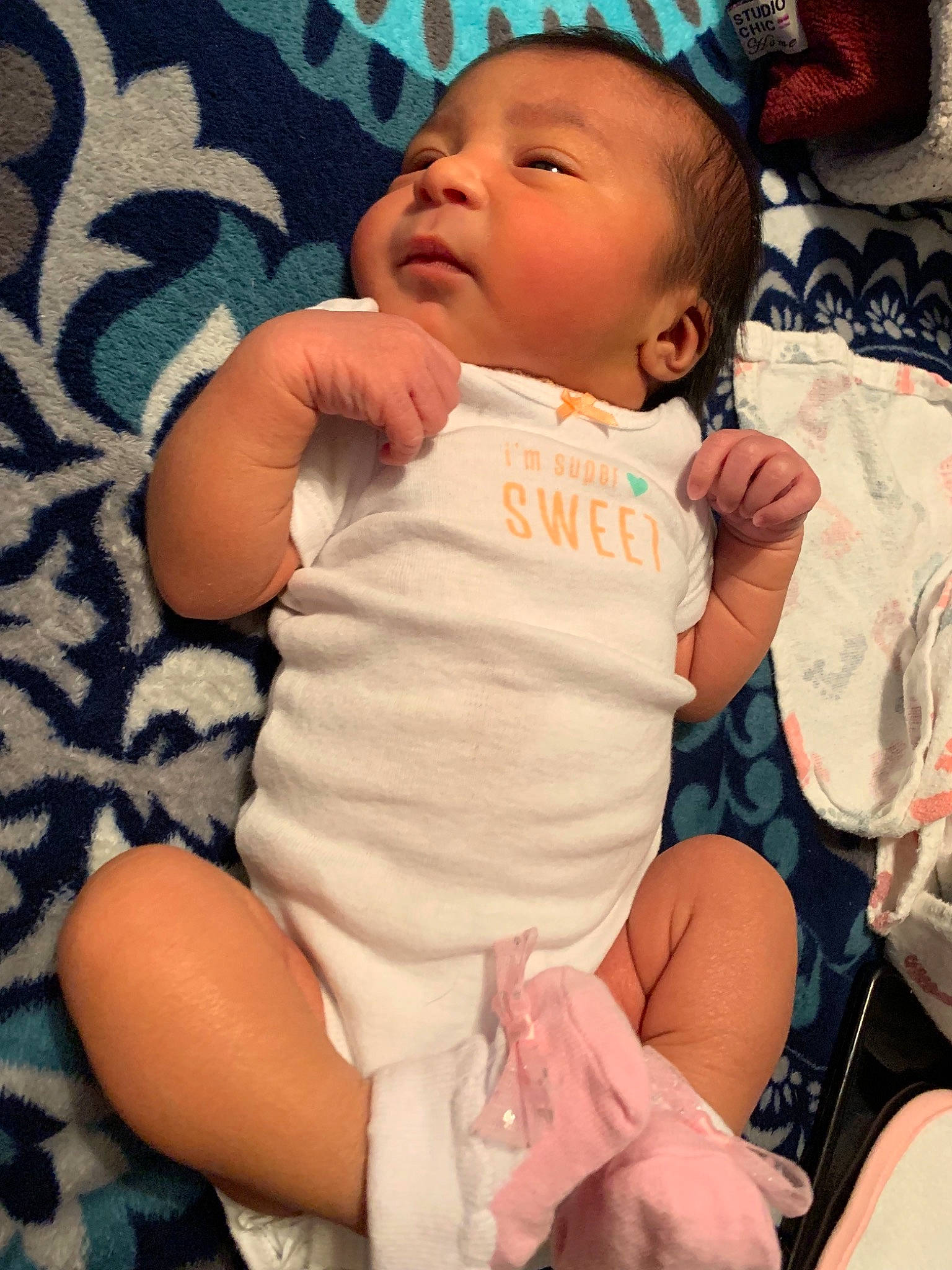 Lilianna joined the competition — help win amazing prizes! baby, baby_products, baby_toddler_clothing, birth, cheek, child, headgear, person, skin, smile, toddler