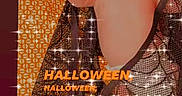 Jason joined the competition — help win amazing prizes! baby, pacifier, blanket, spider_web, halloween, sparkles, infant, child, digital_effects, orange_text, wrapped, cute, indoors, pattern, fabric, hand, face, head, skin, celebration