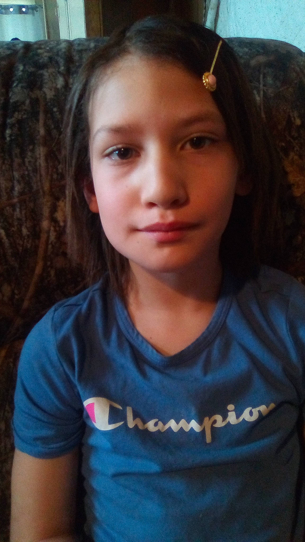 Montana joined the competition — help win amazing prizes! black, black_hair, blue, chin, eye, eyebrow, face, flash_photography, forehead, hair, hairstyle, happy, head, iris, lip, neck, person, skin, sleeve, t_shirt