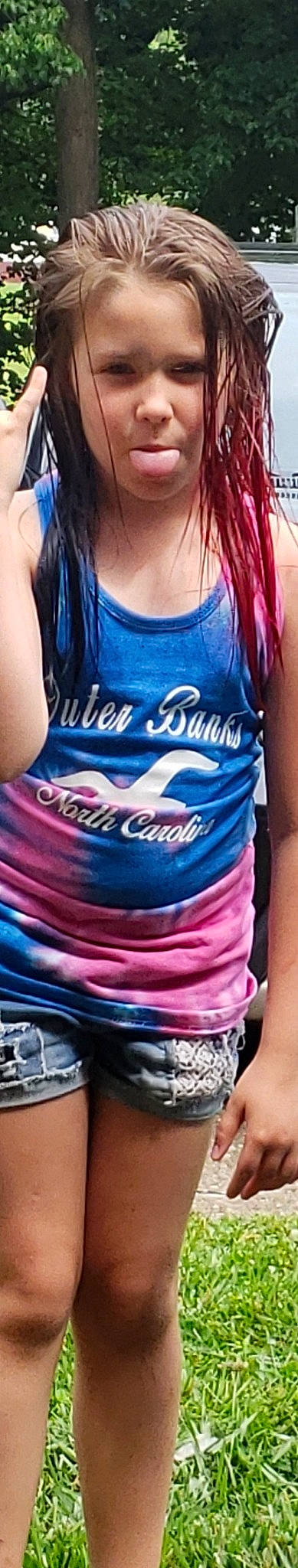 Lyrica joined the competition — help win amazing prizes! abdomen, active_tank, arm, blue, chest, clothing, cool, electric_blue, flesh, muscle, neck, outerwear, person, shoulder, sleeve, sleeveless_shirt, sportswear, stomach, t_shirt, top