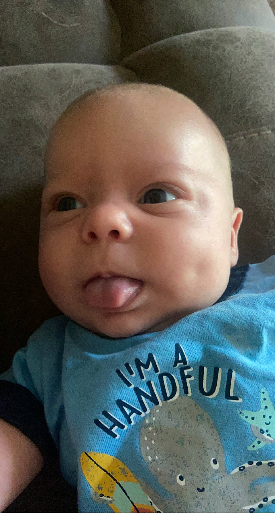 Baylor joined the competition — help win amazing prizes! baby_toddler_clothing, cheek, chin, eye, eyebrow, eyelash, face, facial_expression, forehead, hairstyle, human, iris, lip, mouth, neck, nose, organ, person, skin, sleeve