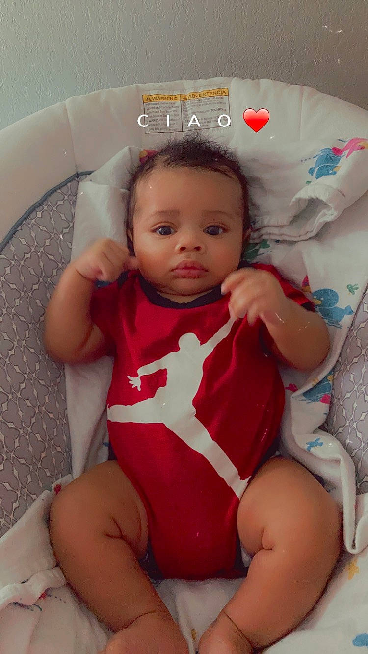 Demarieo joined the competition — help win amazing prizes! baby, baby_toddler_clothing, cheek, chest, child, comfort, eyelash, finger, happy, human_leg, knee, lip, nail, person, pink, sitting, skin, thigh, thumb, toddler