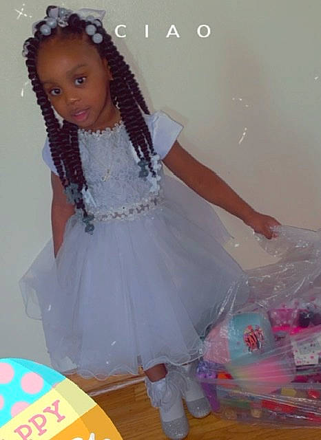 Jakiyah joined the competition — help win amazing prizes! baby_toddler_clothing, child, day_dress, dress, embellishment, fashion_design, formal_wear, fun, hair, happy, long_hair, magenta, pattern, person, pink, purple, skin, sleeve, textile, toddler